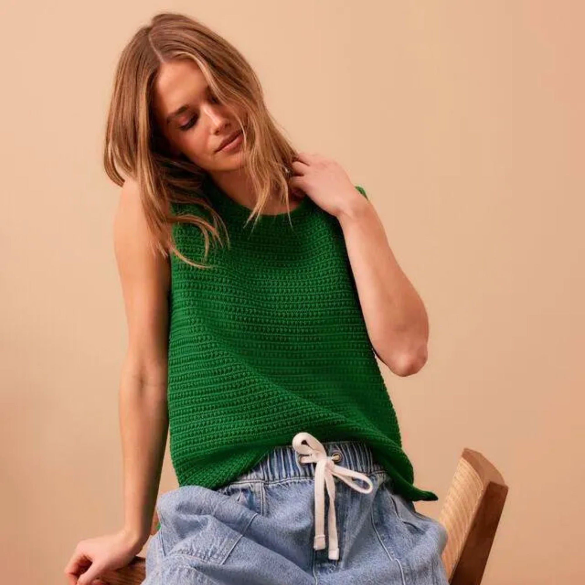 Margot Mesh Knit Tank