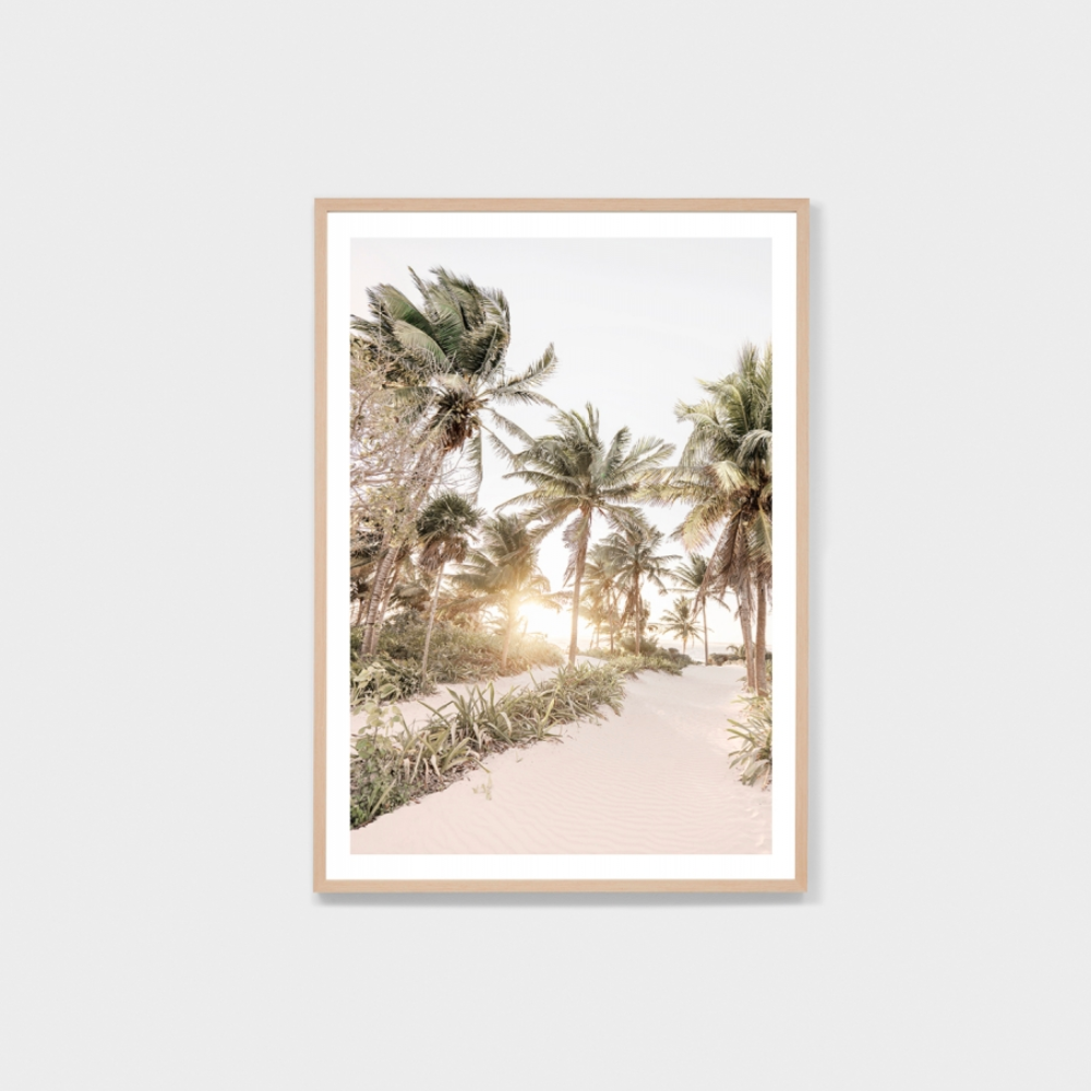 Island Sunrise Framed Print