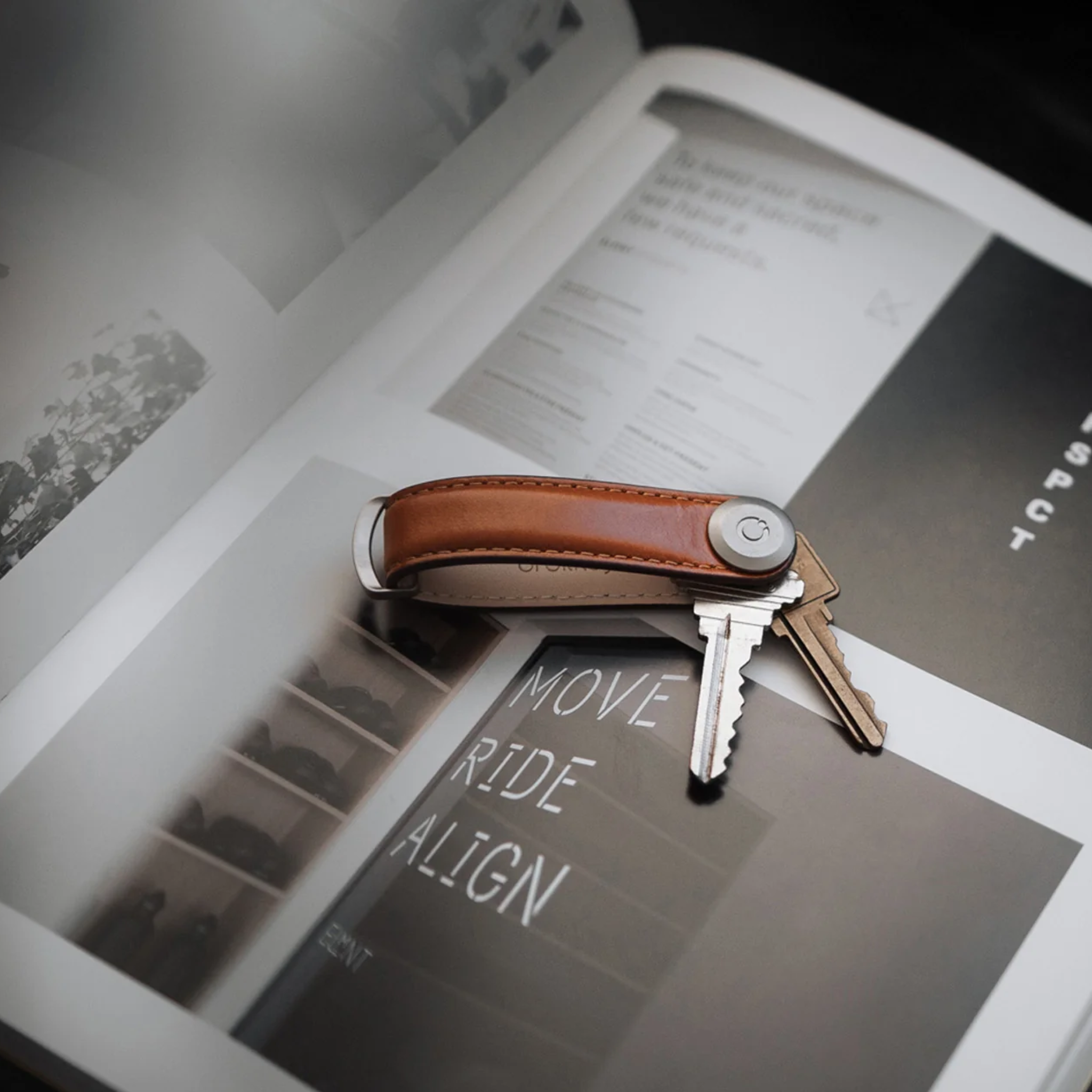 OrbitKey Leather - Oxley and Moss