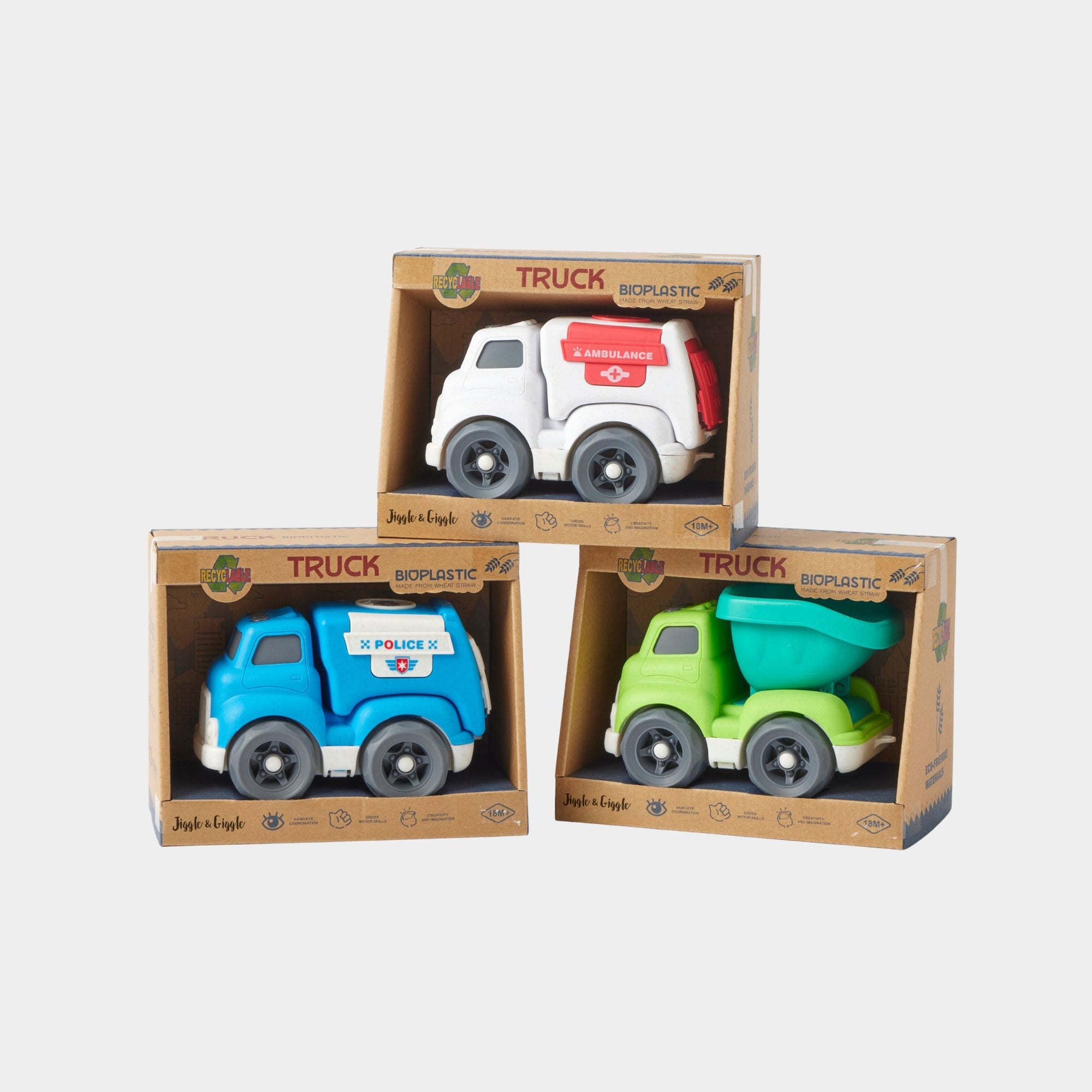 Bioplastic Medium Utility Truck