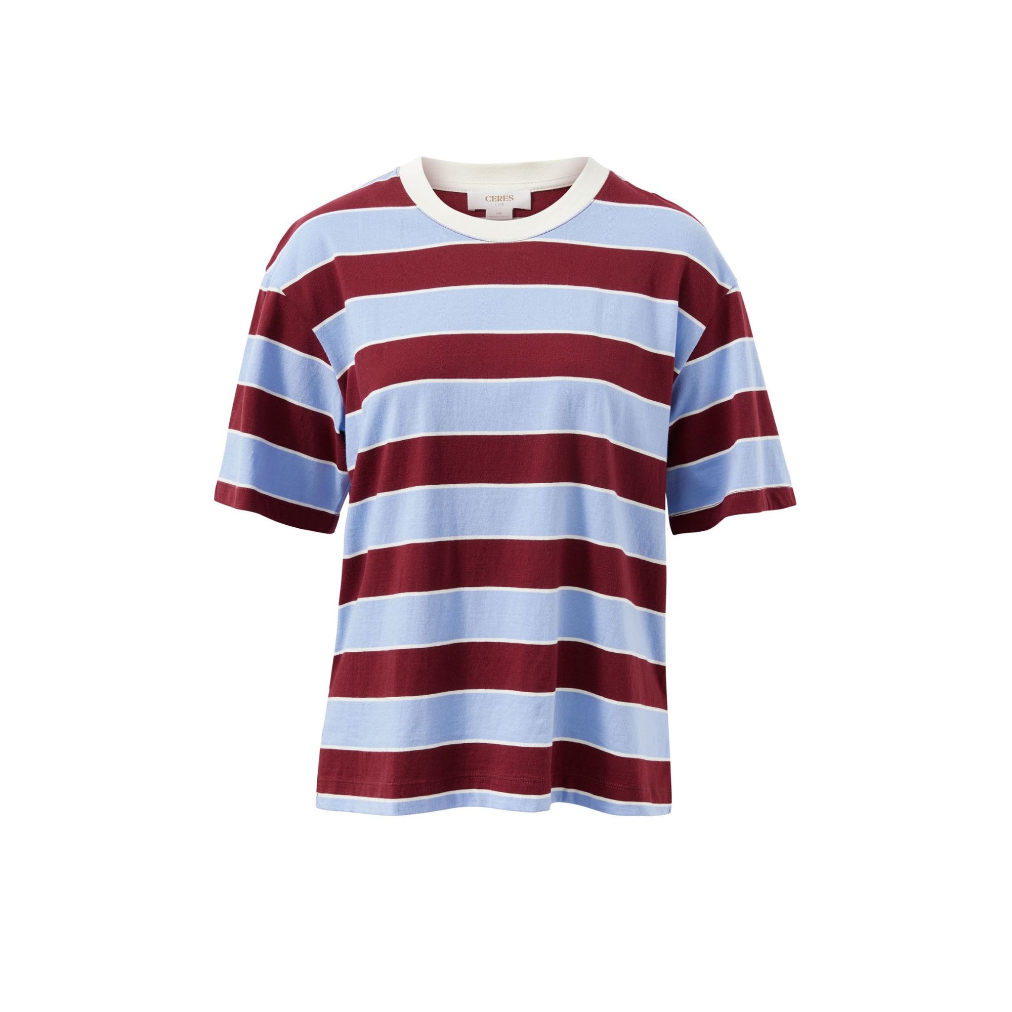 Stevie Slouchy Stripe Tee