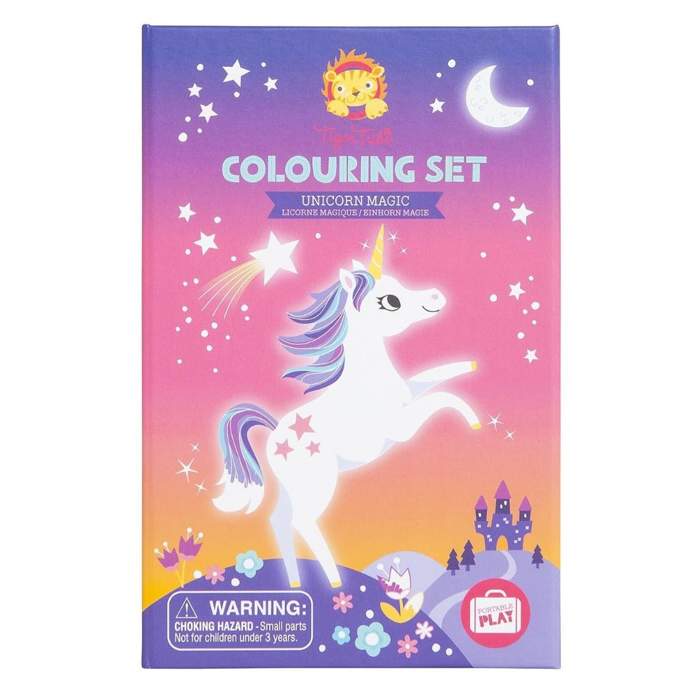 Colouring Set - Unicorns - Oxley and Moss