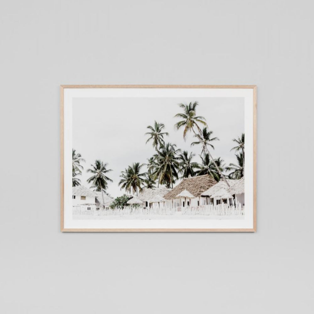 Quiet Island Framed Print