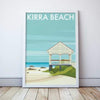 Kirra Beach Print