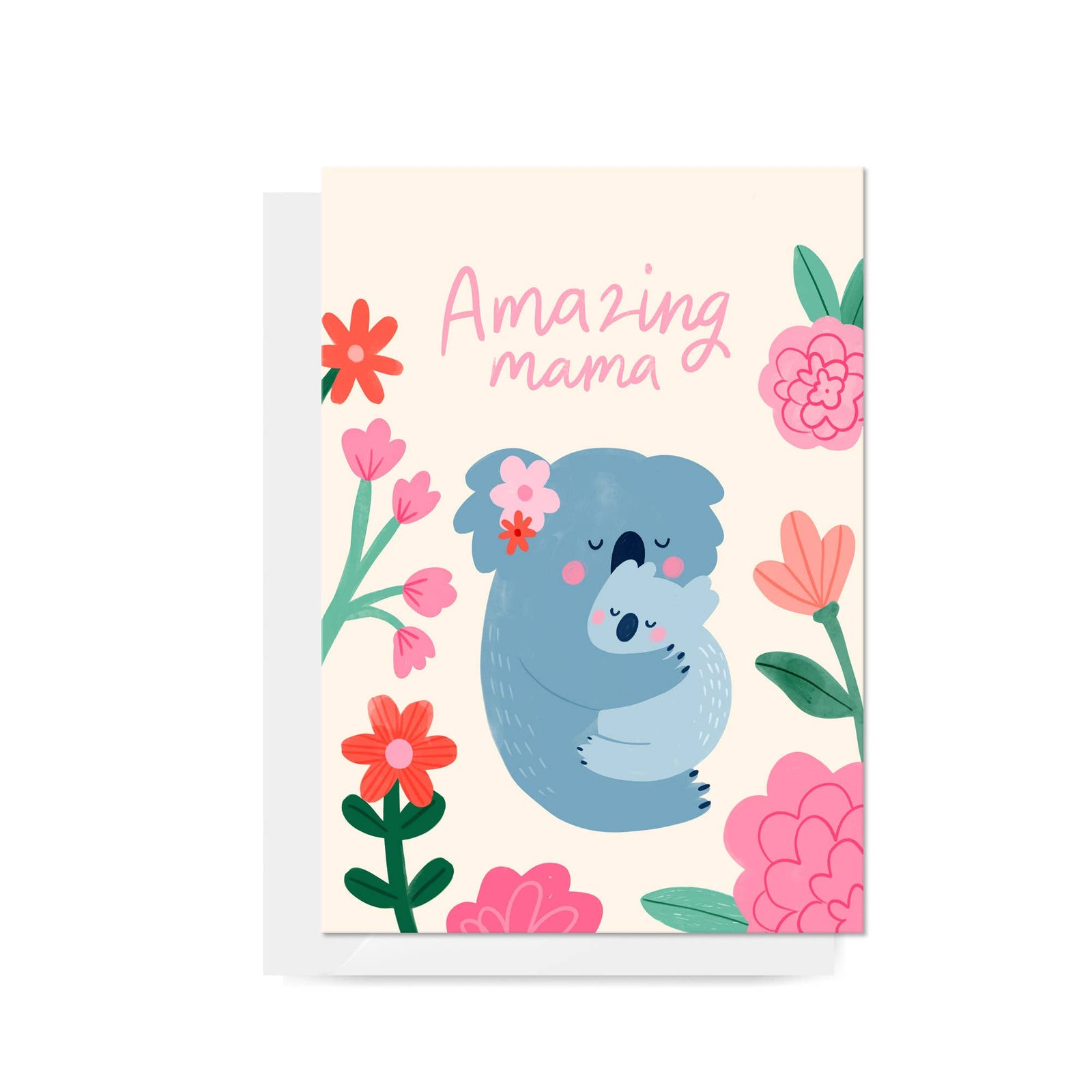 Greeting Card Amazing Mama