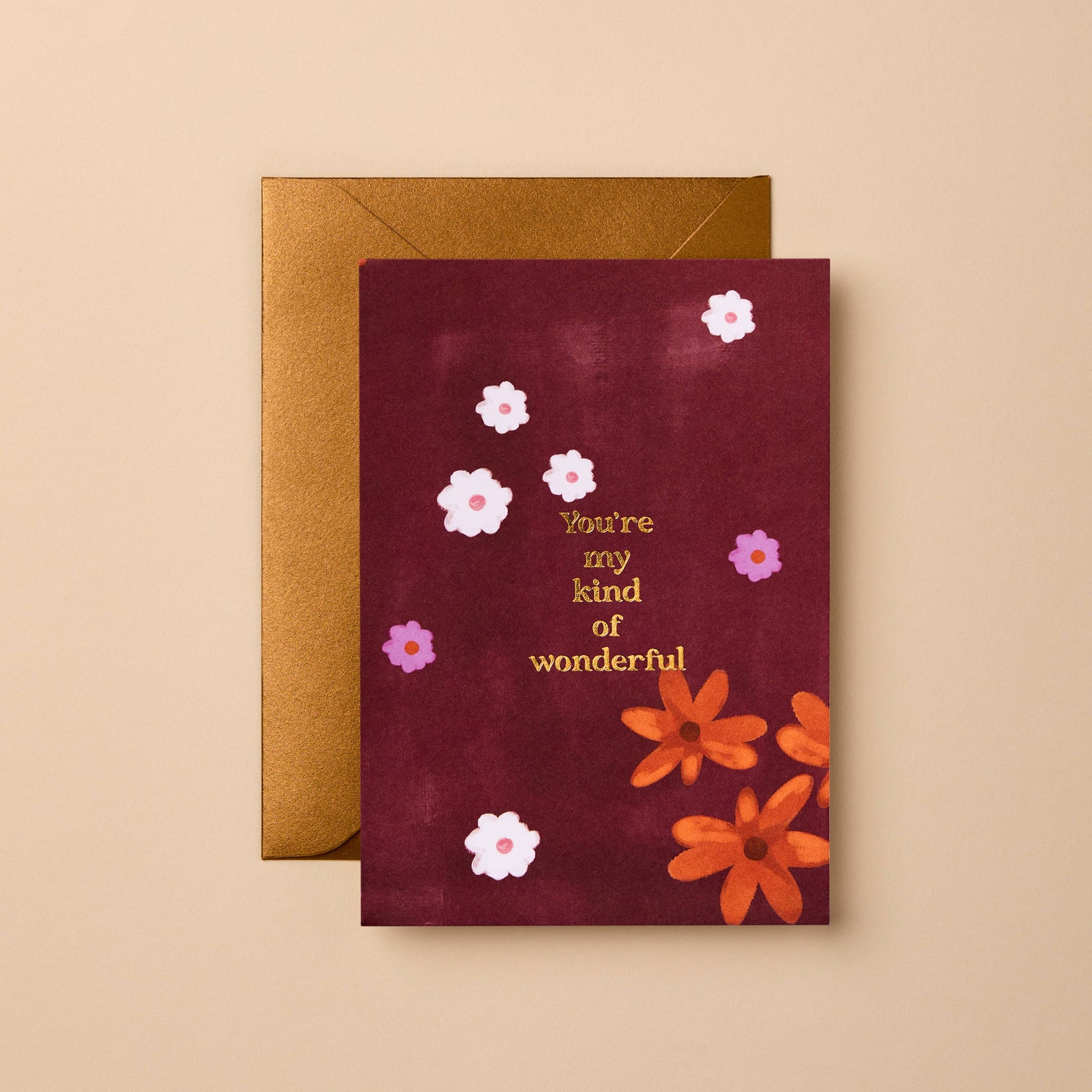 Greeting Card You're My Kind of Wonderful