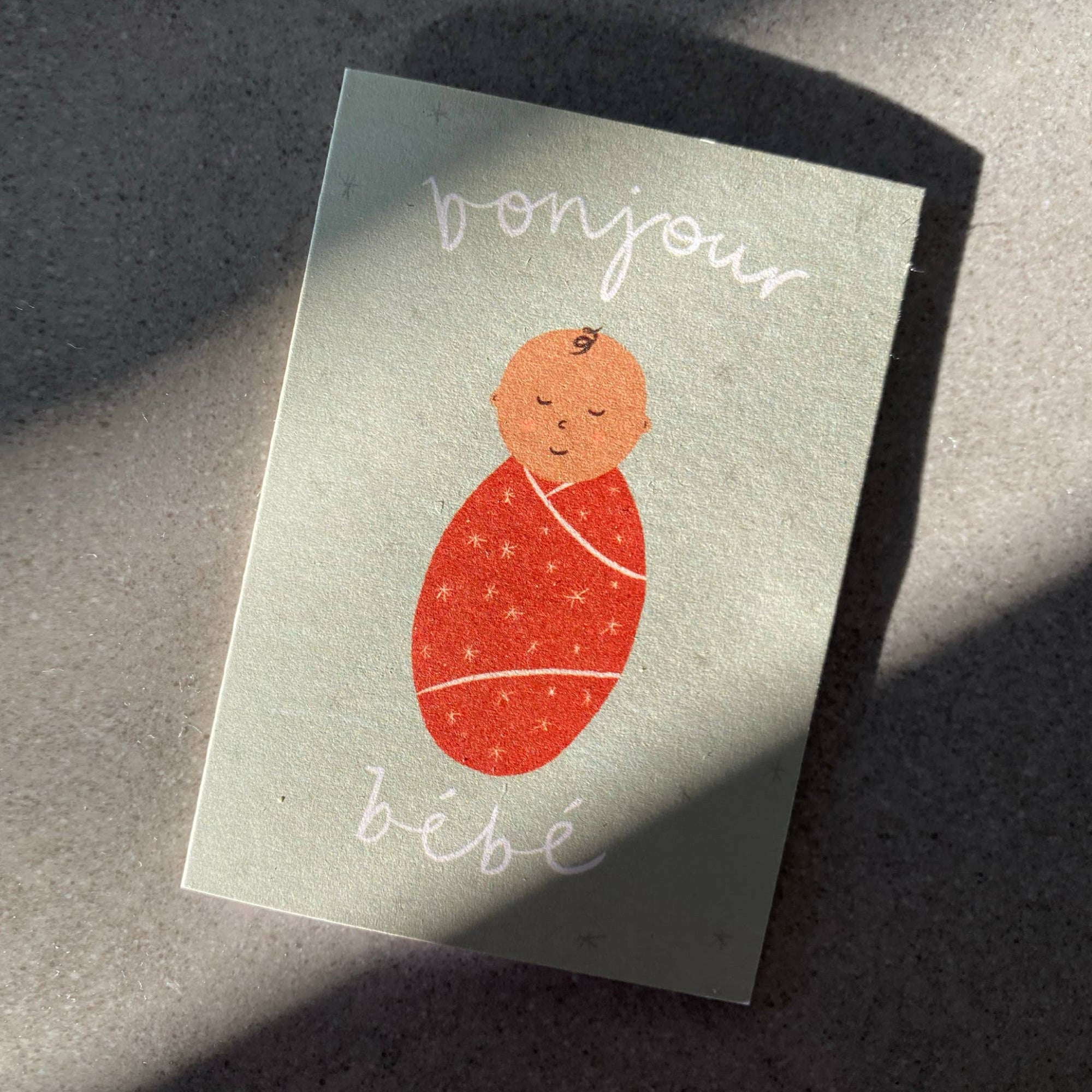 Bonjour Bebe Mini Card