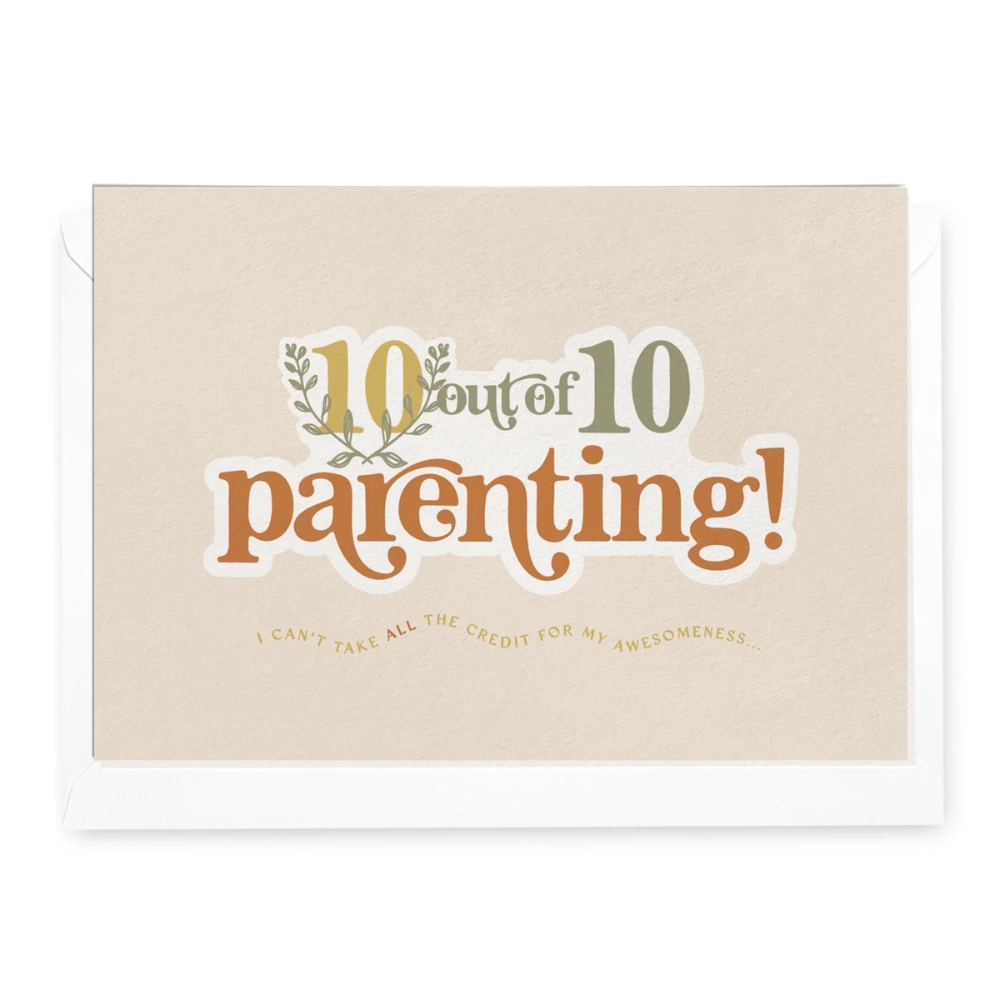 Greeting Card 10/10 Parenting