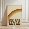 You Are Loved Framed Print
