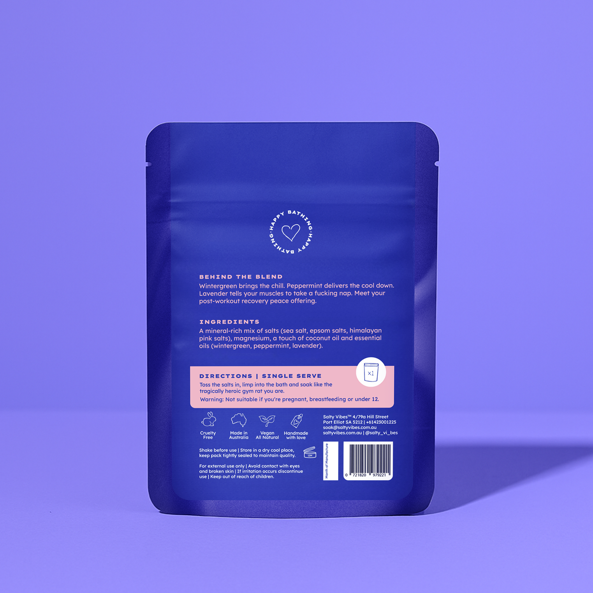Salty Vibes Bath Salts SAF