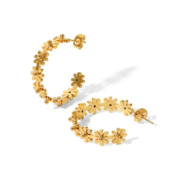 Daisy Hoops
