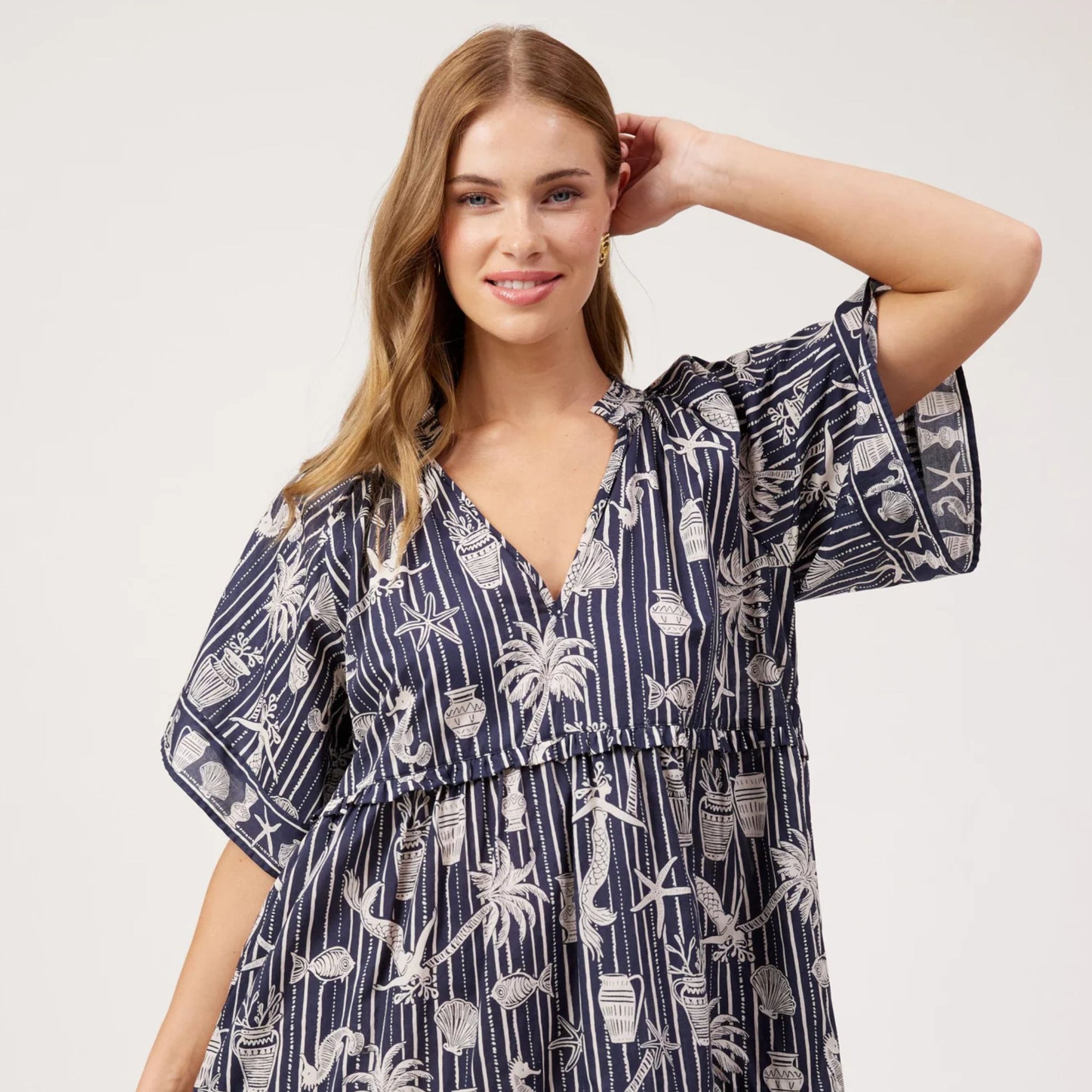 Crete Dress - Sea