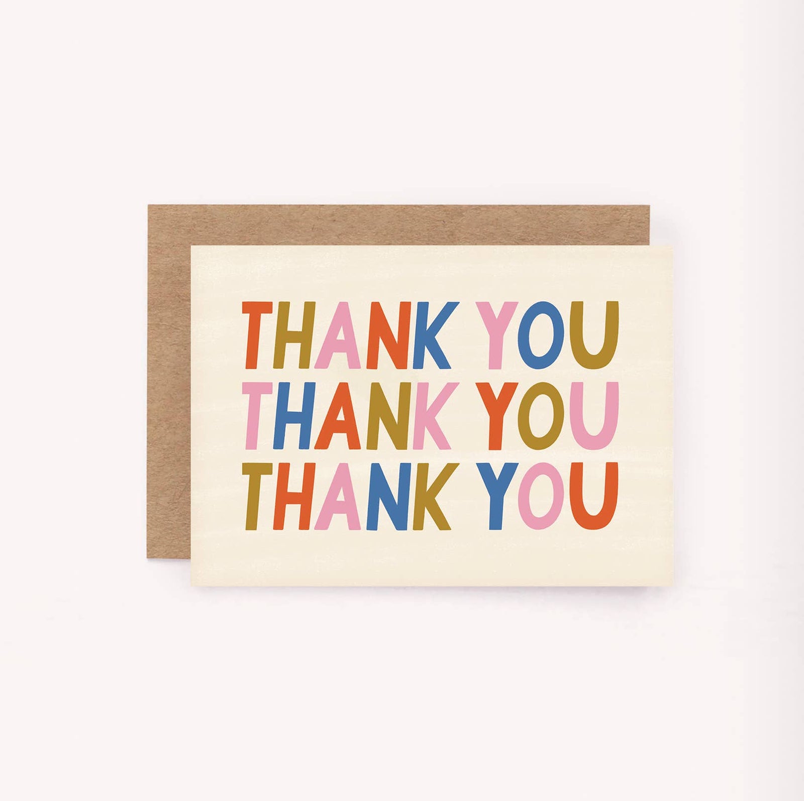 Thank You Bold Mini Card - Thanks