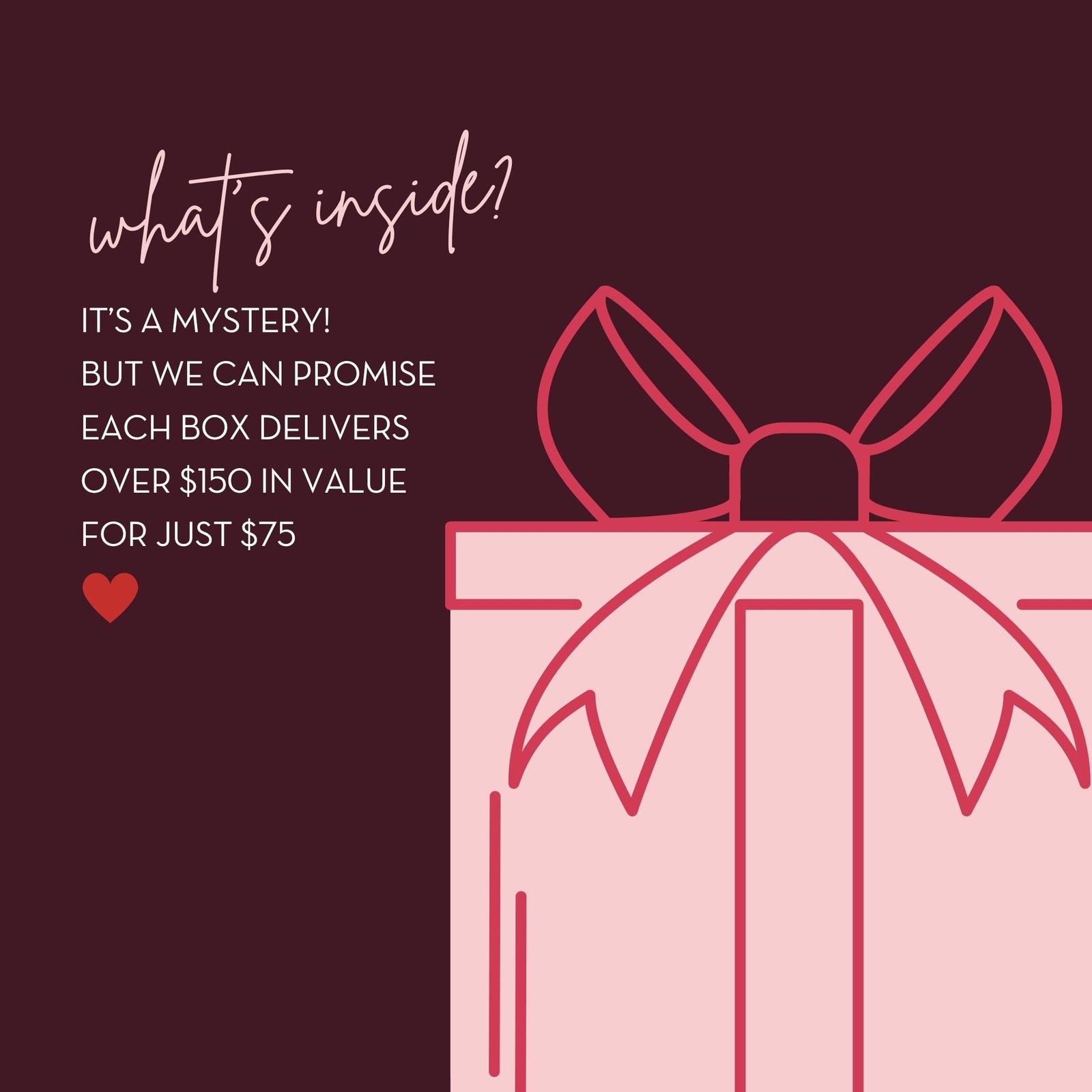 Mothers Day Mystery Box
