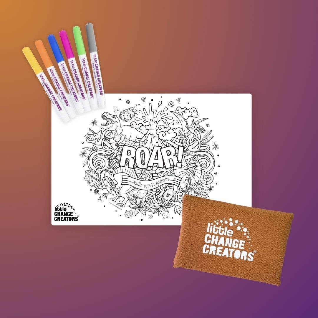 Pocket Colouring Set Roar
