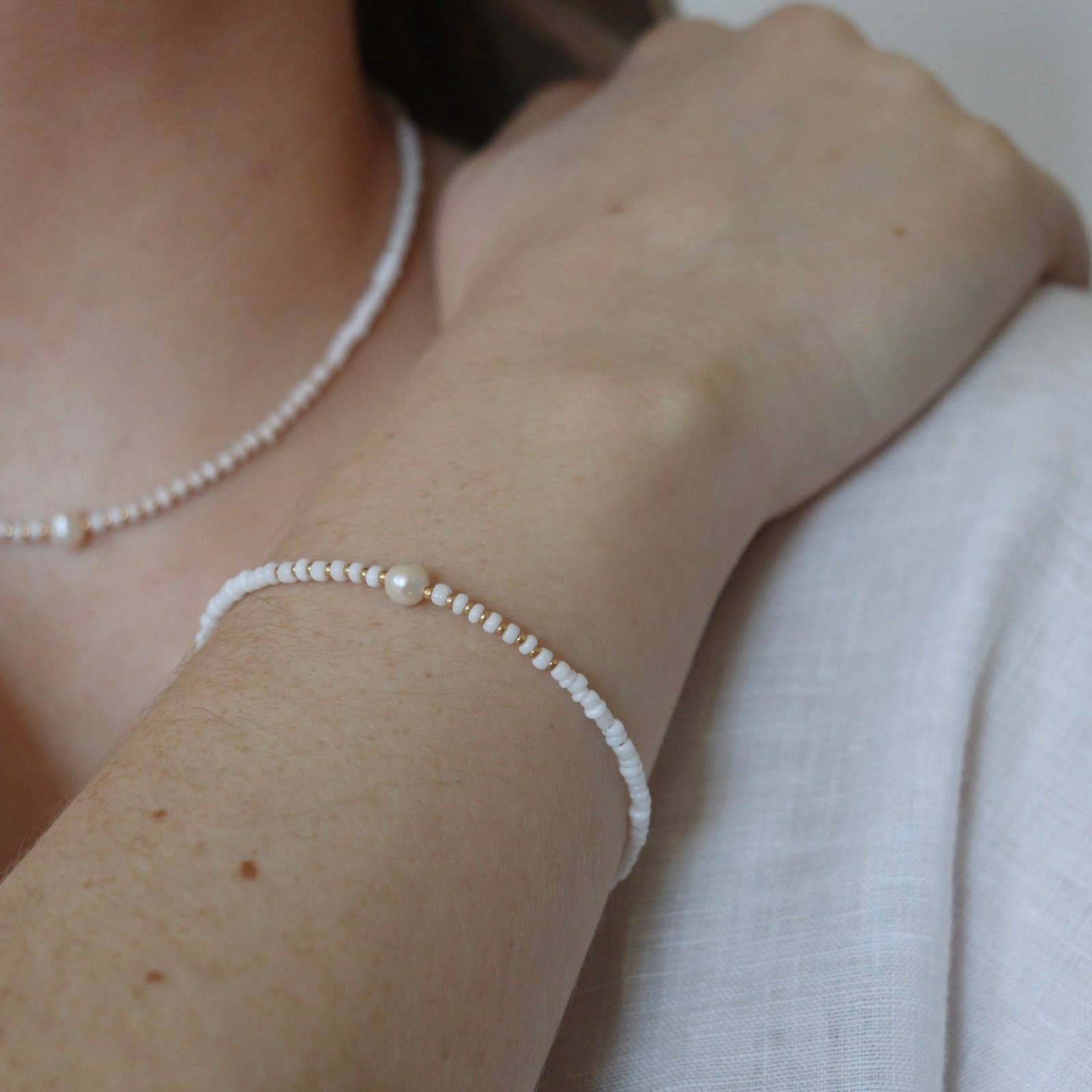 You Necklace Pendant Pearl