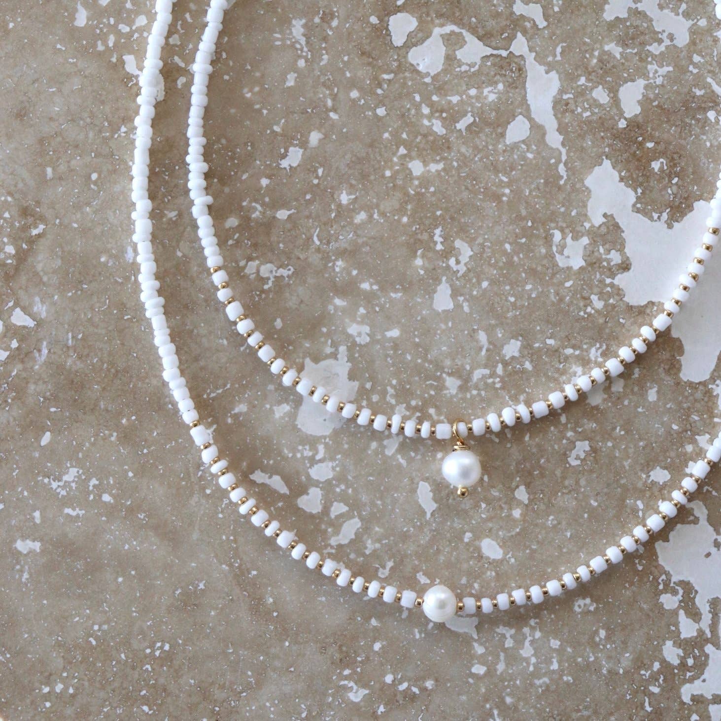 You Necklace Pendant Pearl