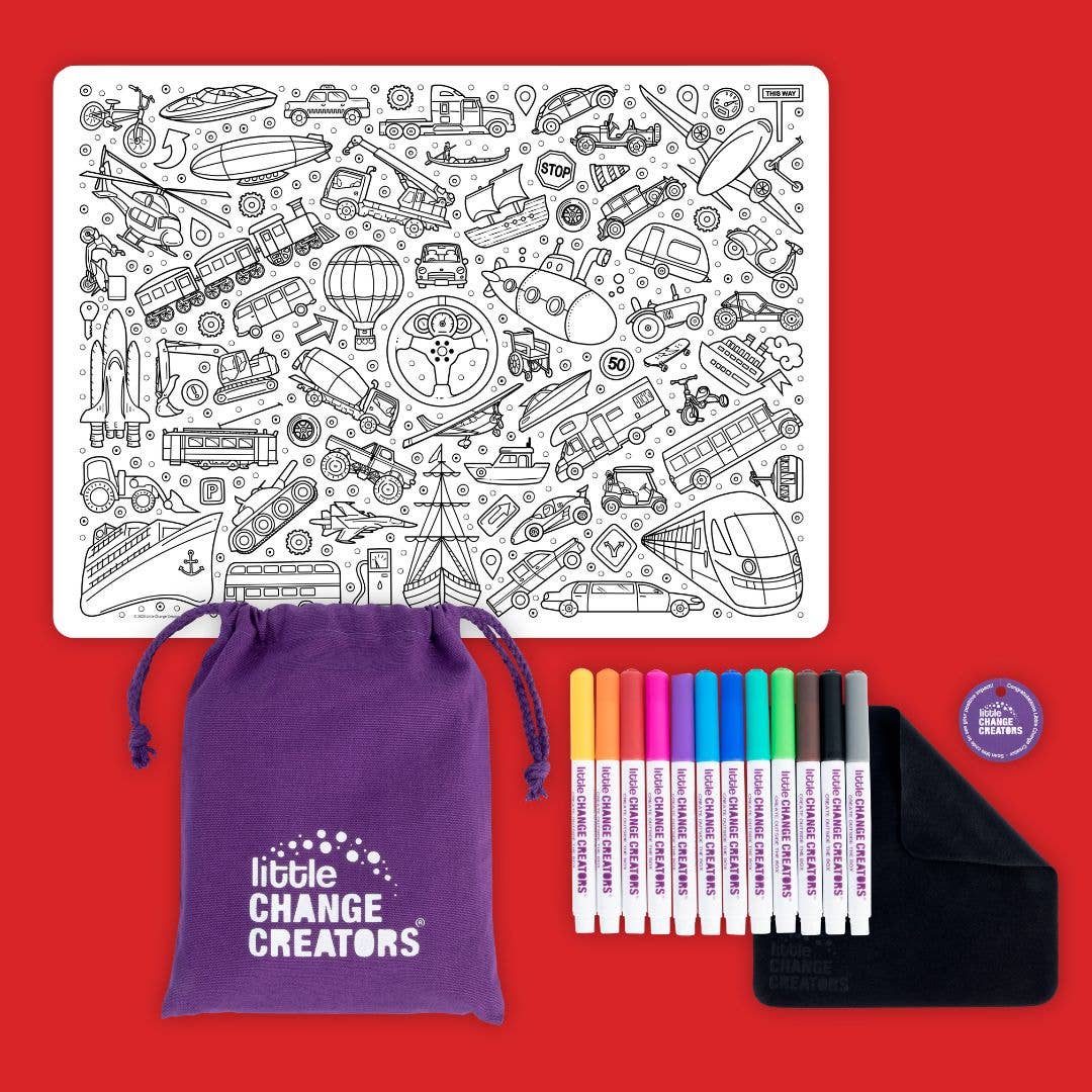 Reusable Colouring Set On The Go