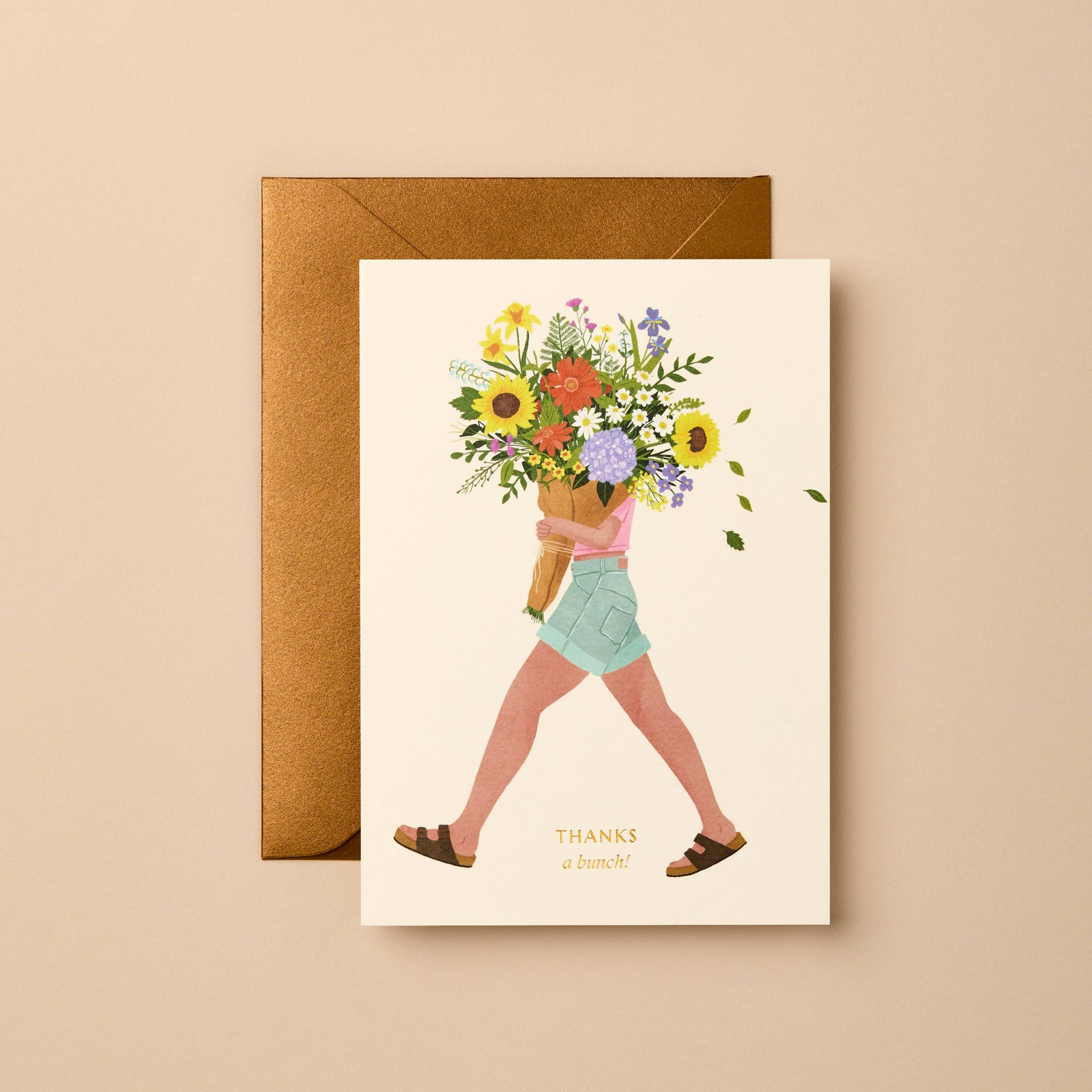 Greeting Card Thanks a Bunch