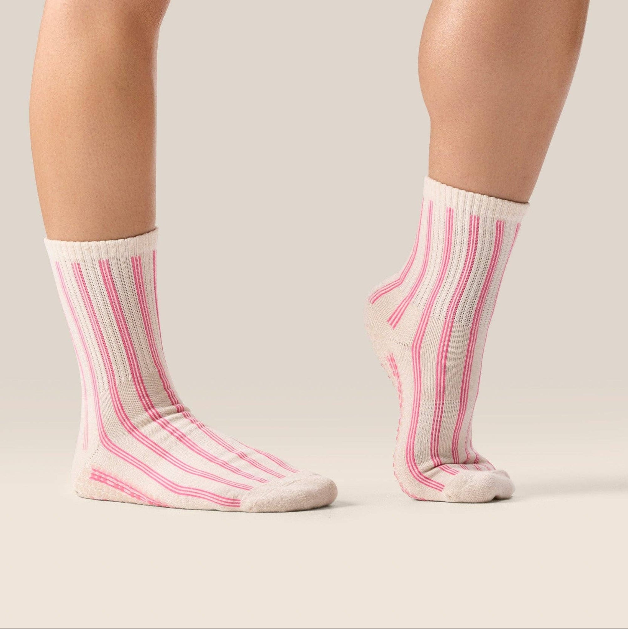 Crew Grip Socks Rosa Carnival