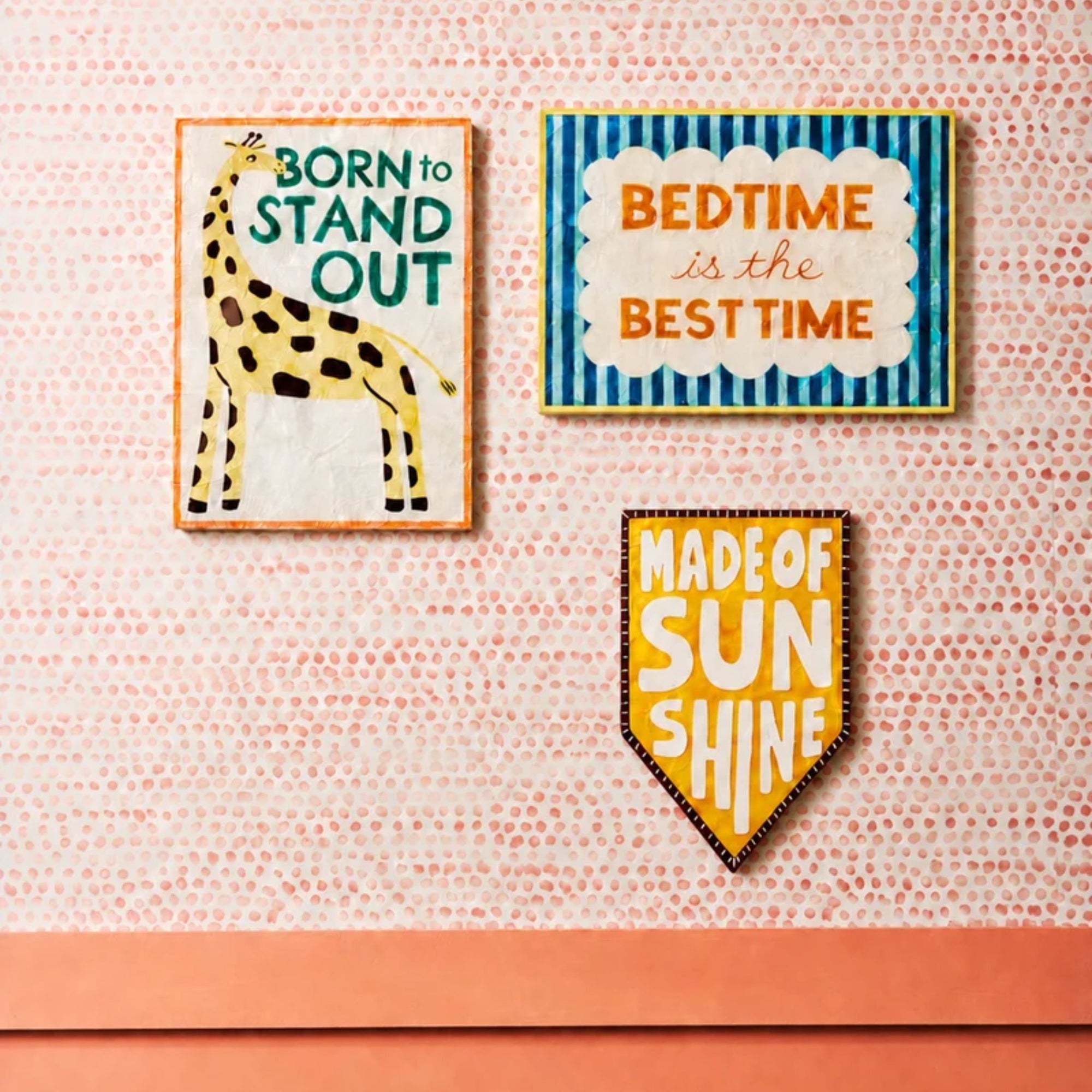 Fun House Giraffe Wall Tile