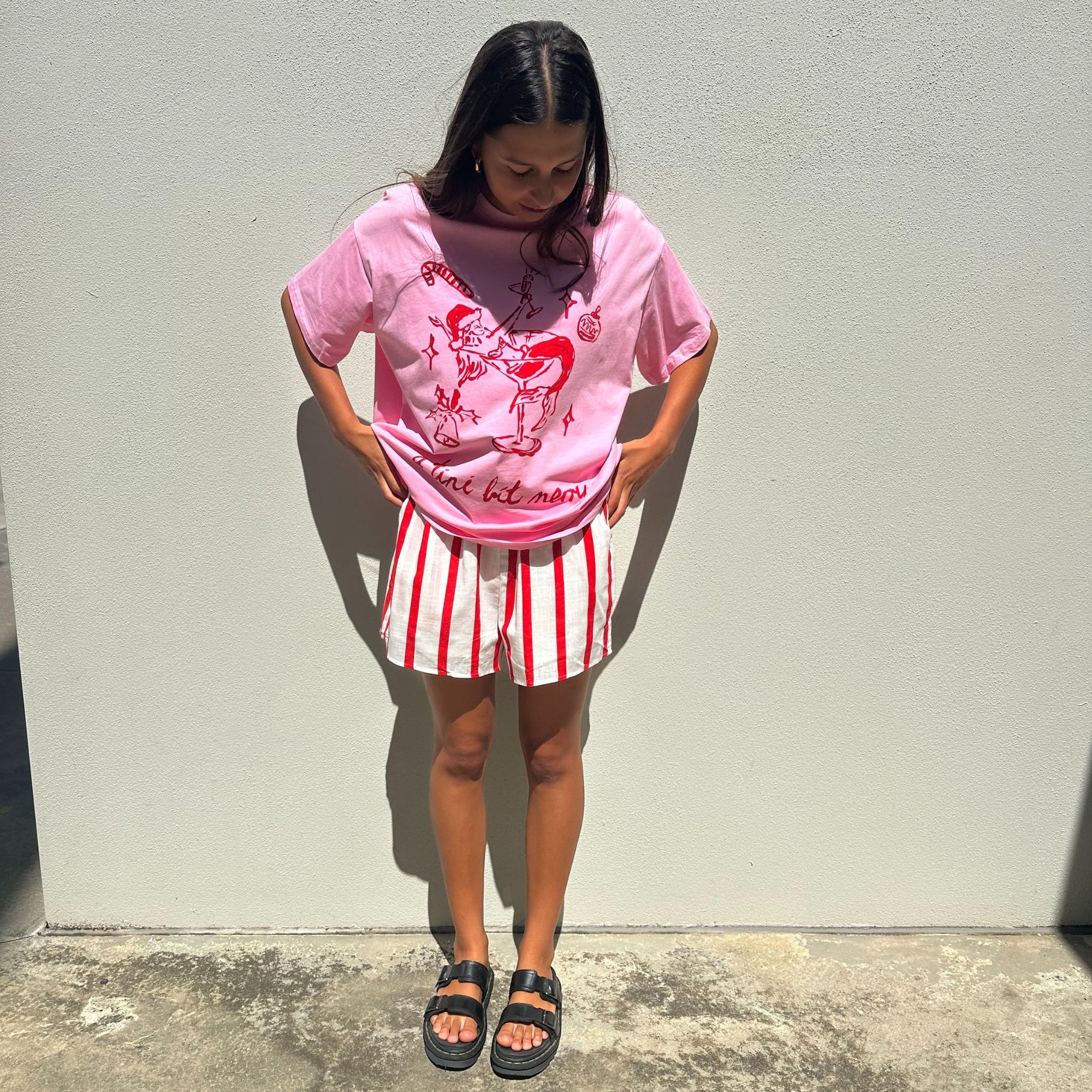 Pink Tini Bit Merry Set Cotton