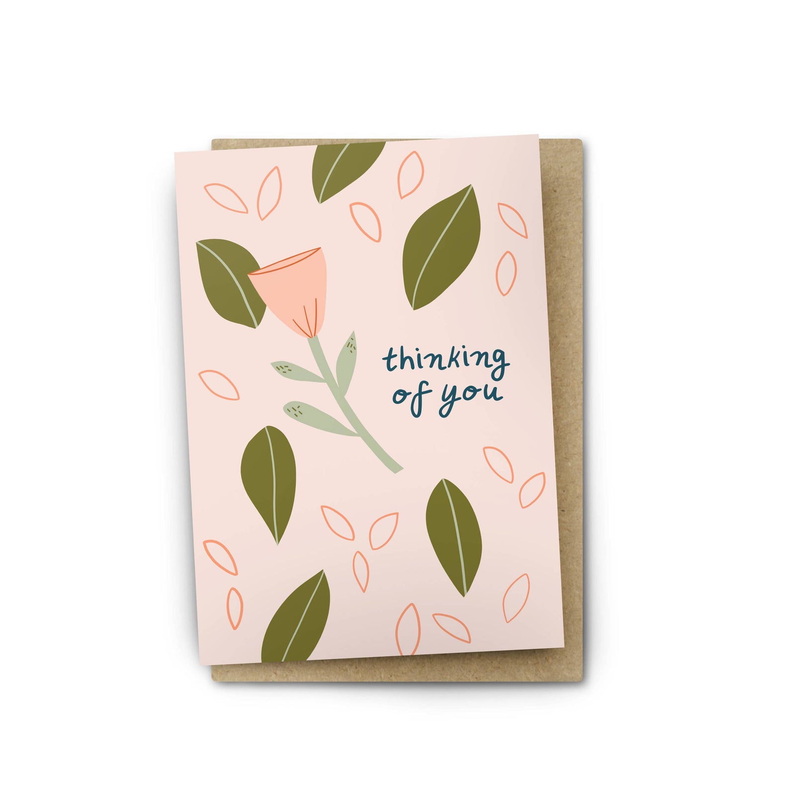 Greeting Card Modern Botanical