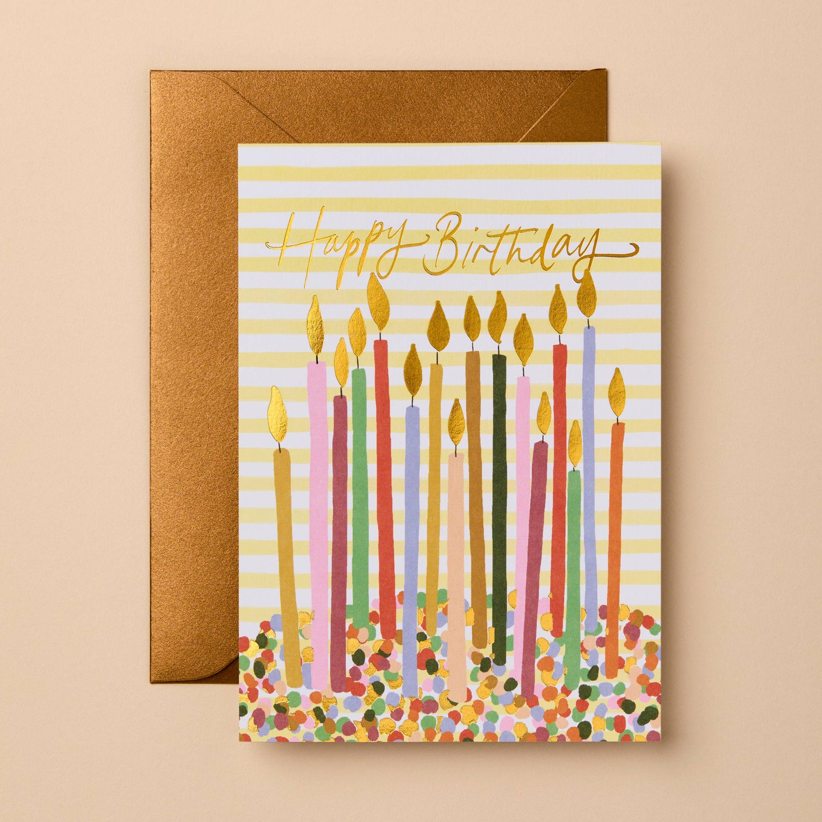 Birthday Card | Gold Foil Greeting Card