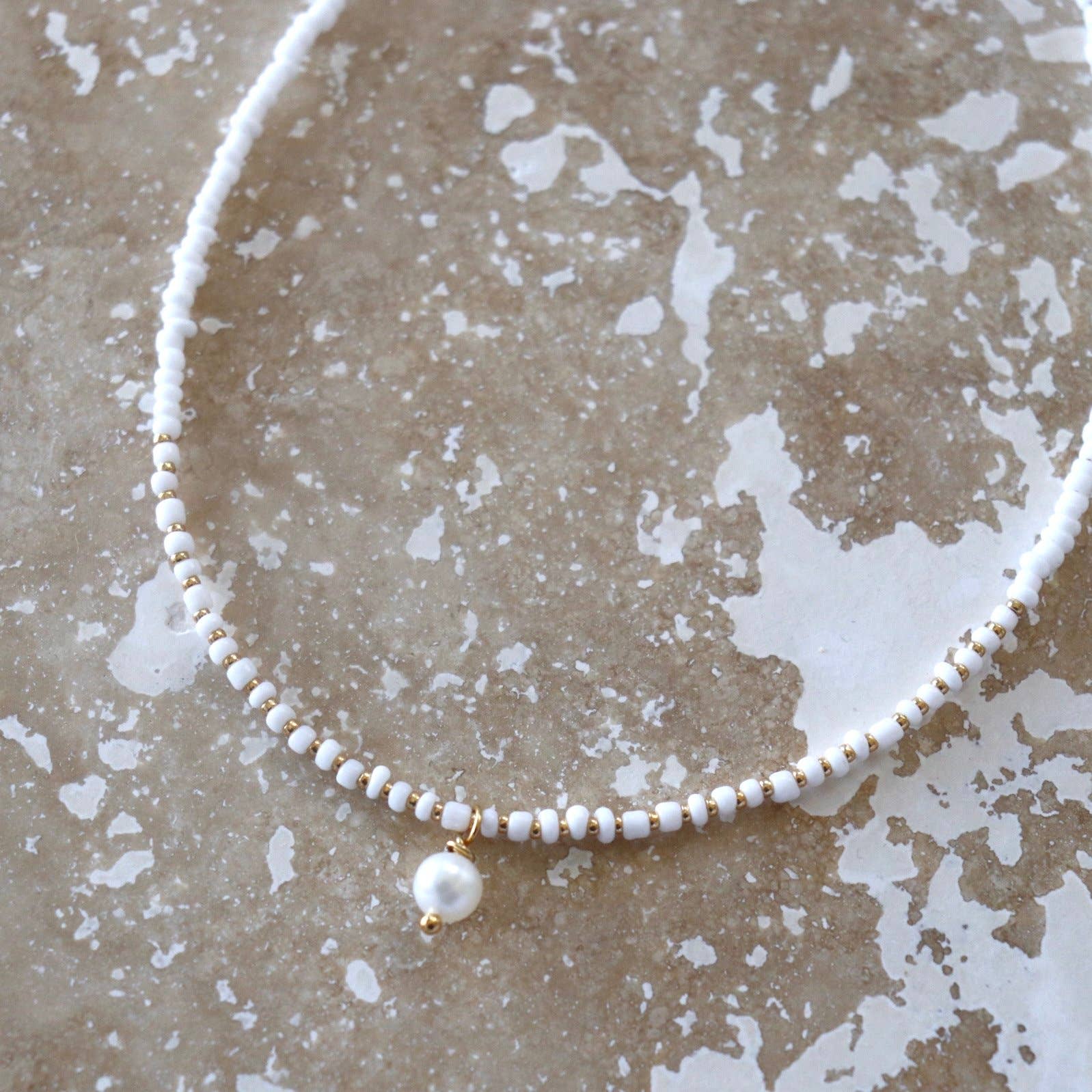 You Necklace Pendant Pearl