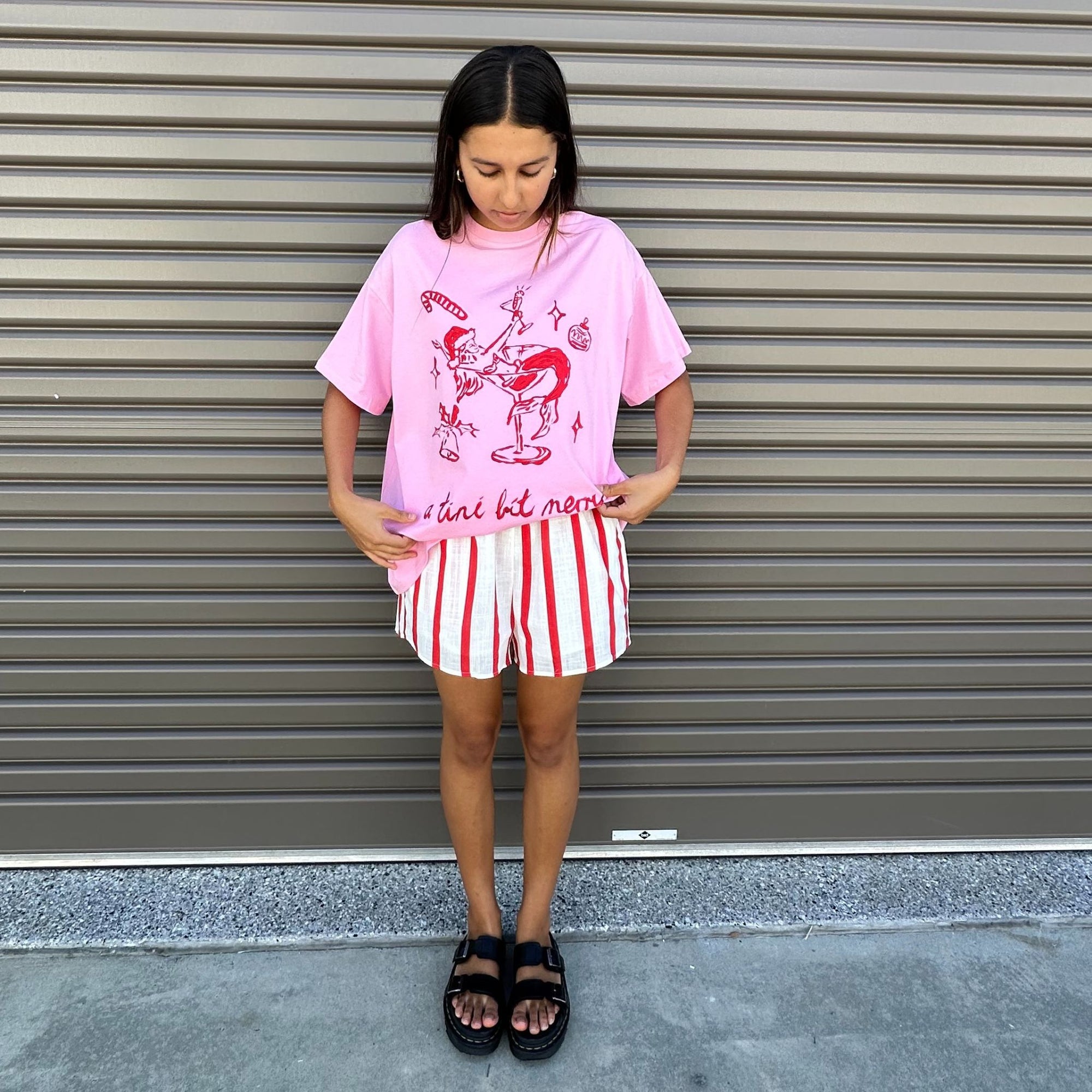 Pink Tini Bit Merry Set Cotton