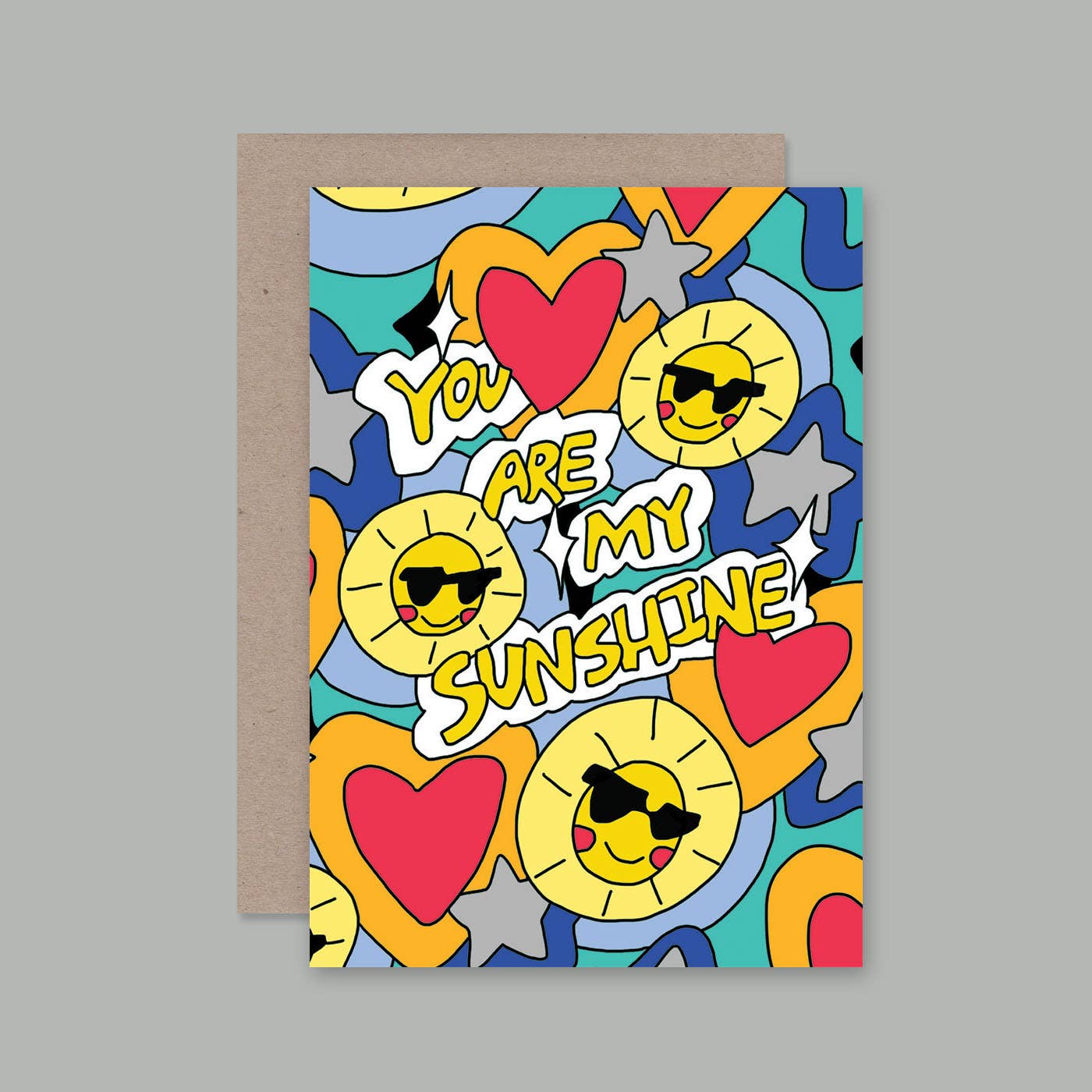 Greeting Card You Are My Sunshine