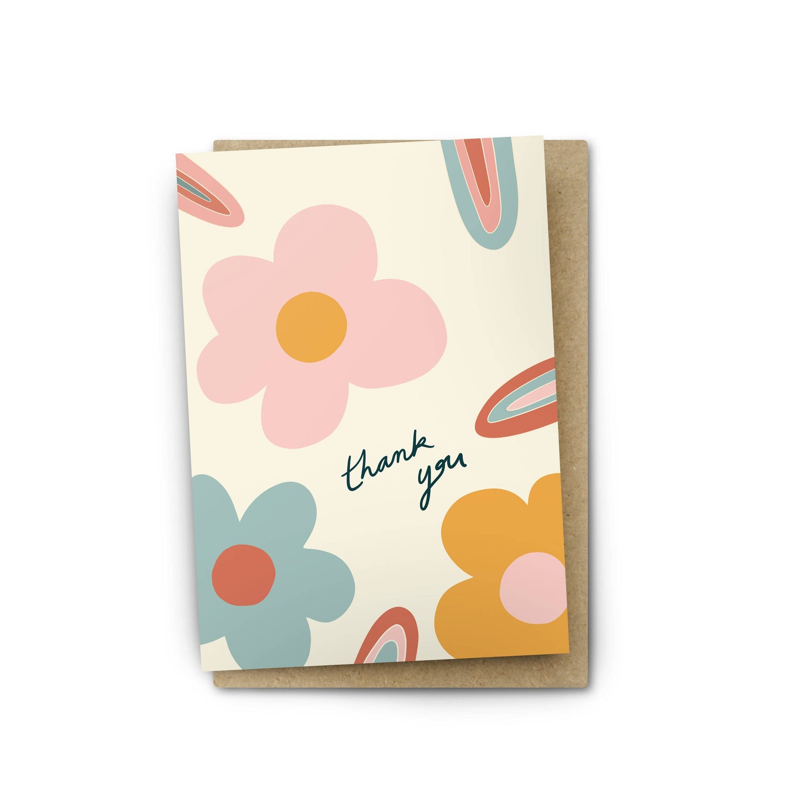 Greeting Card Modern Floral