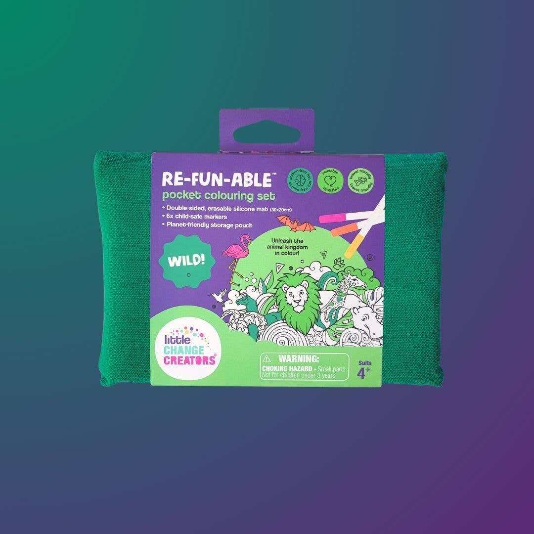 Pocket Colouring Set Wild