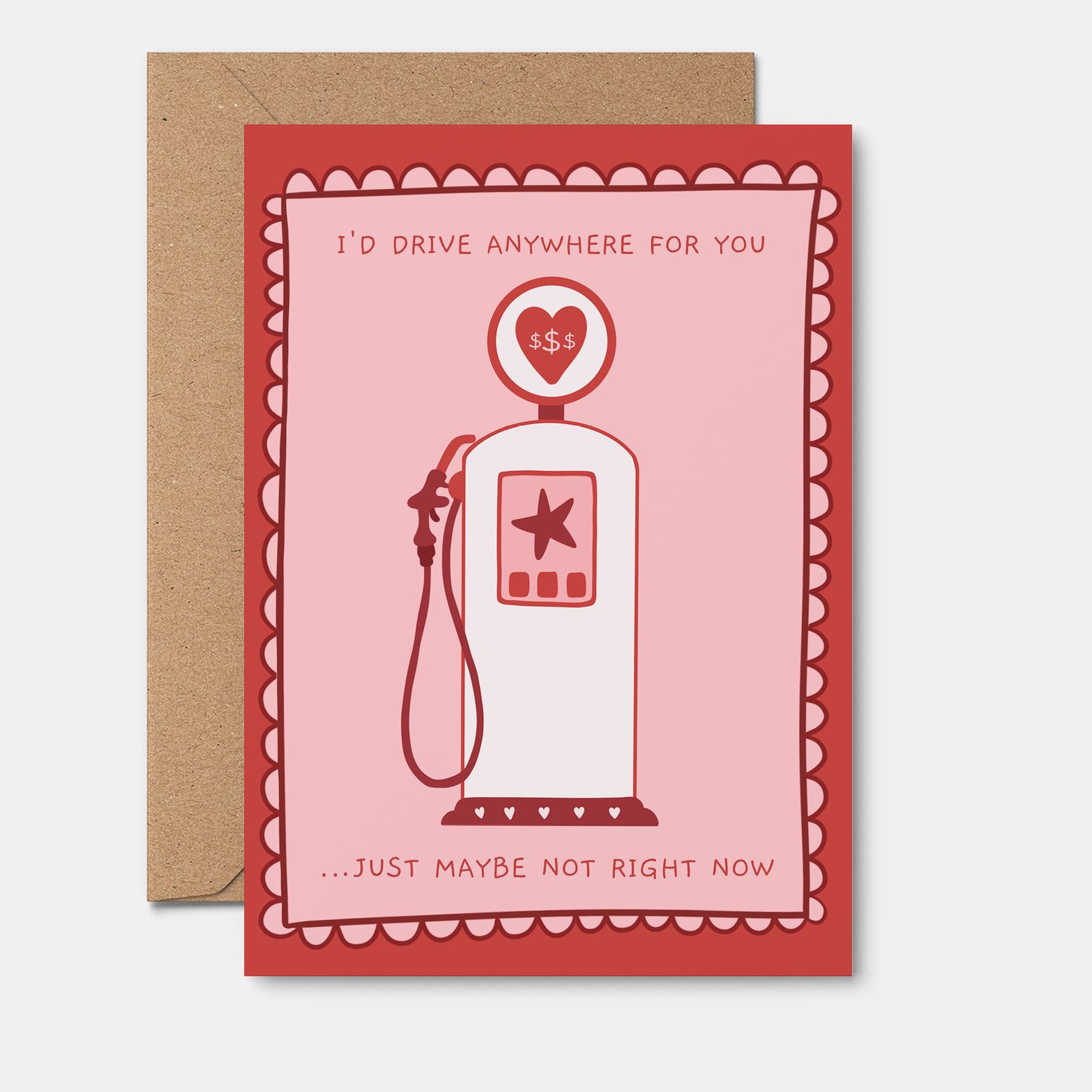 Greeting Card I’d Drive Anywhere for You