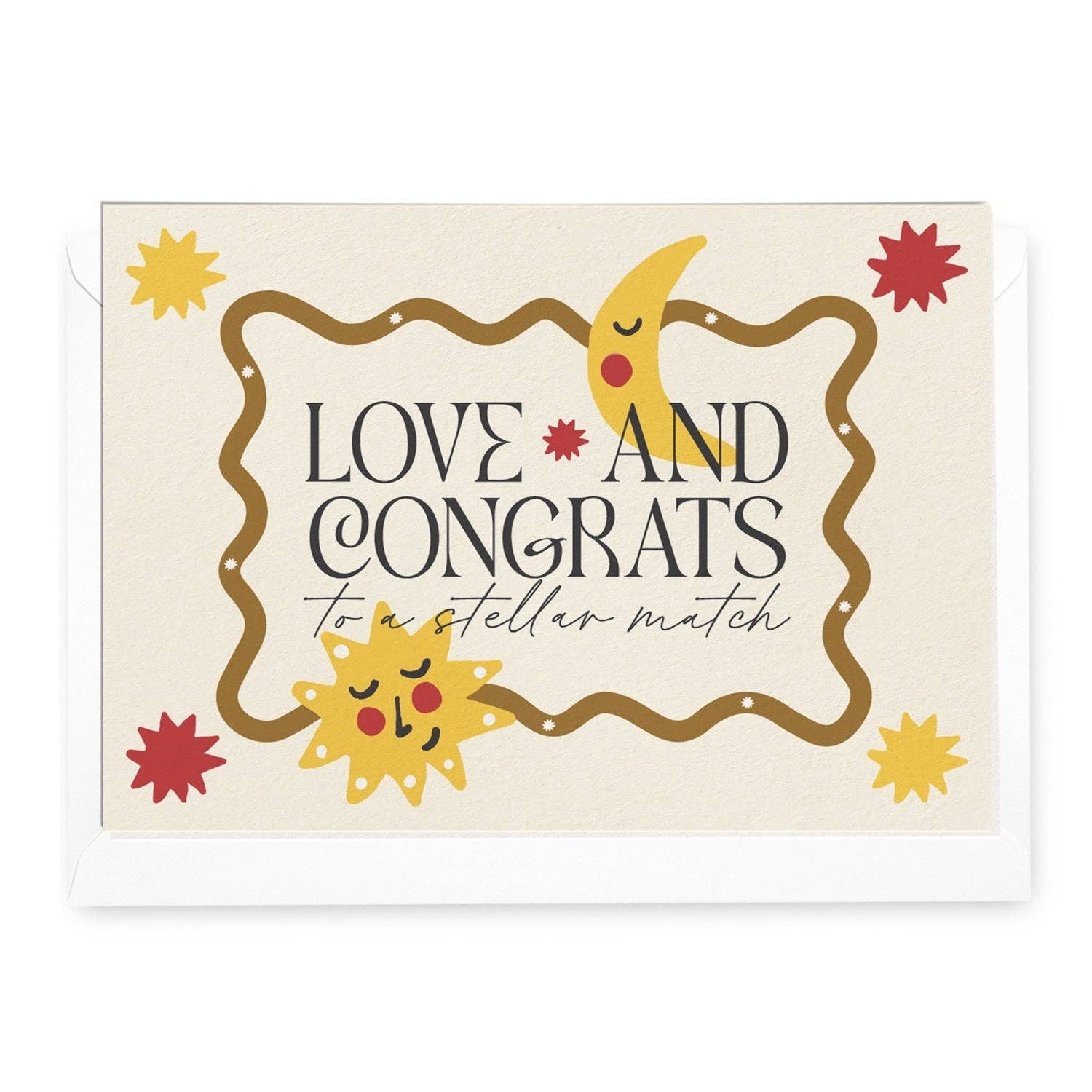 Greeting Card Love & Congrats Luma