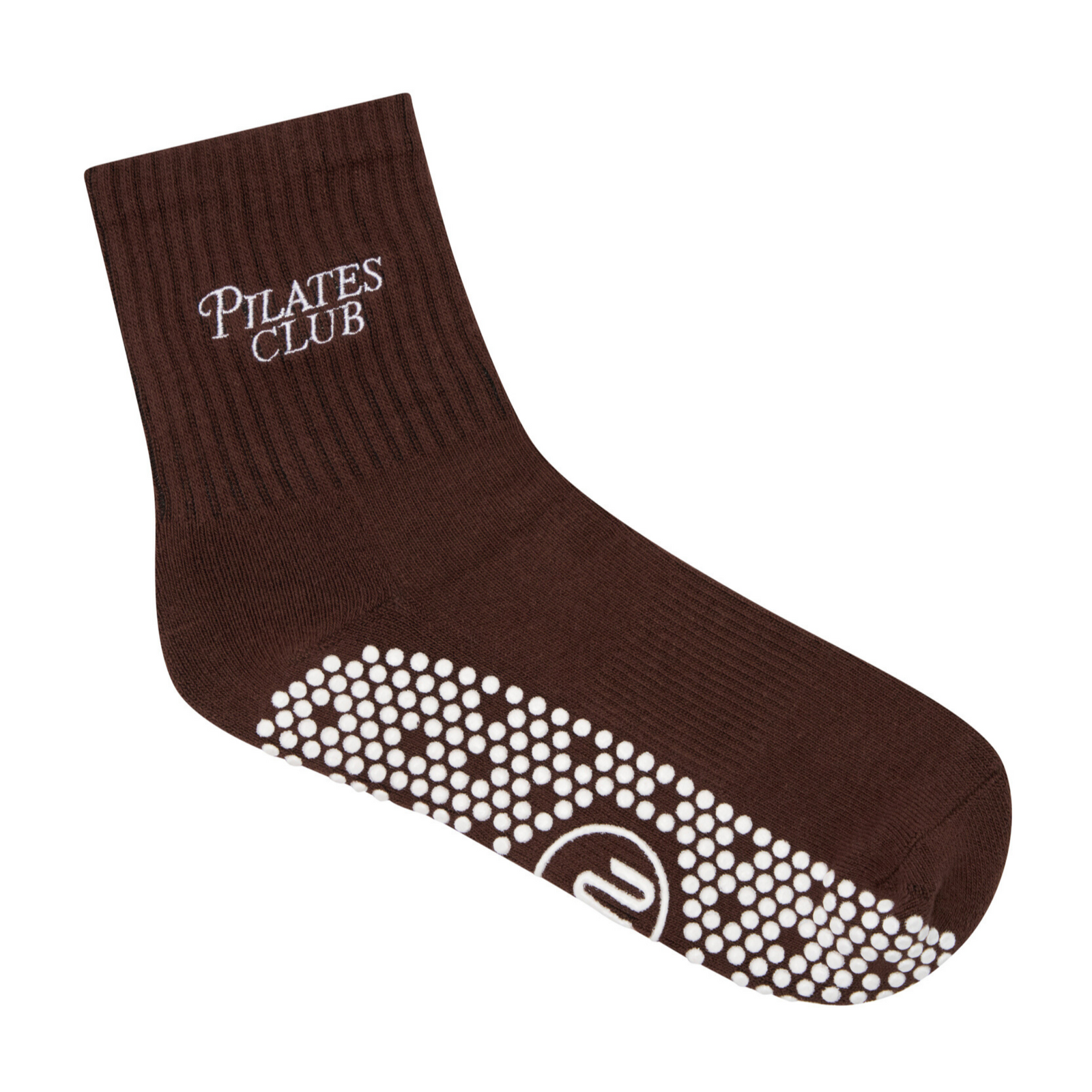 Crew Non Slip Grip Socks - Pilates Club