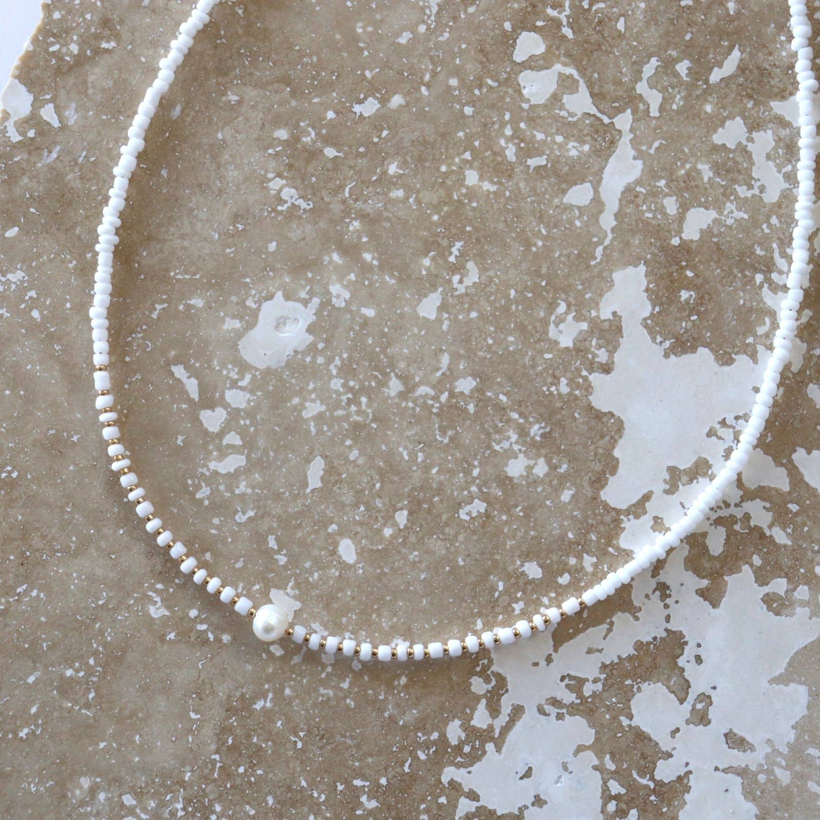 You Necklace Pendant Pearl