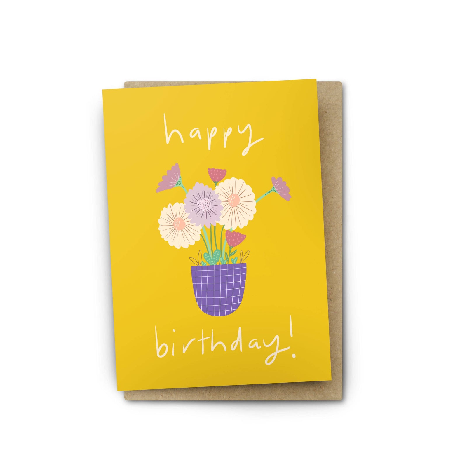 Greeting Card Floral Bouquet Birthday
