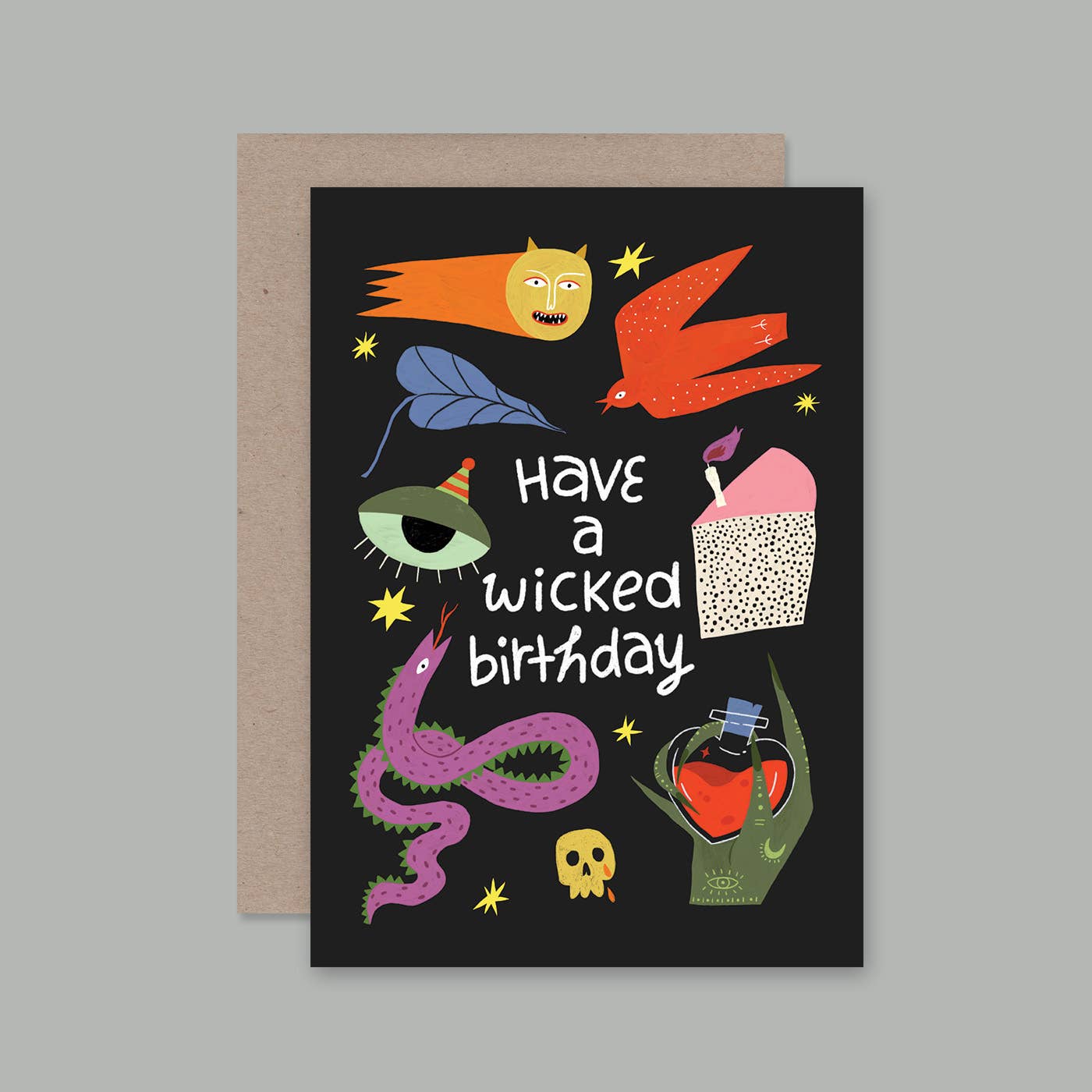 Greeting Card Have A Wicked Day