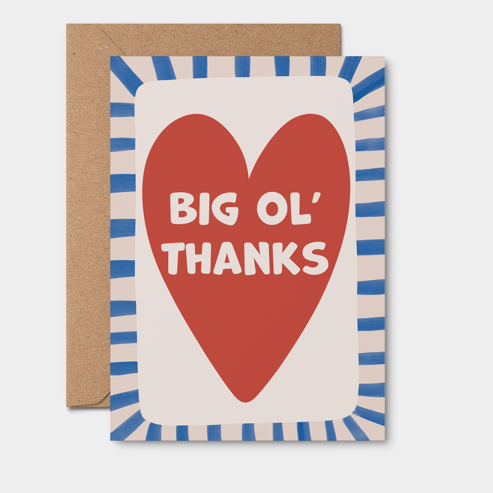 Greeting Card Big Ol' Thanks