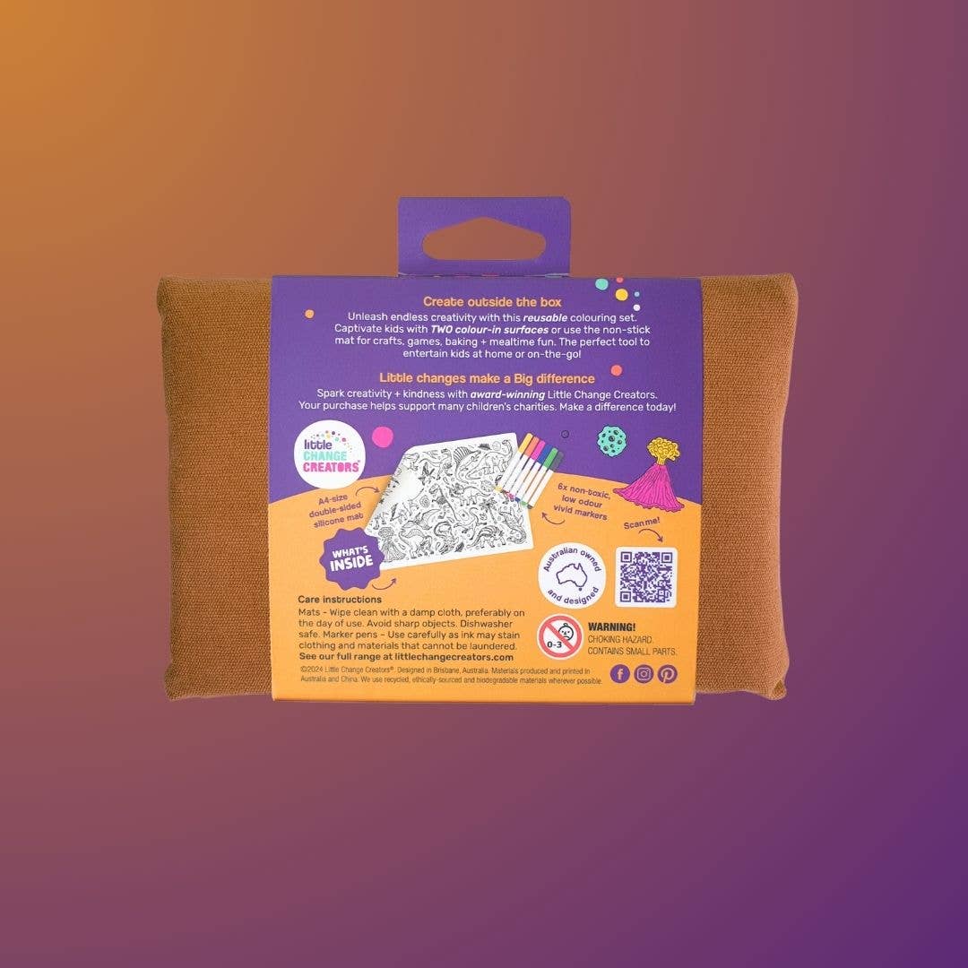 Pocket Colouring Set Roar