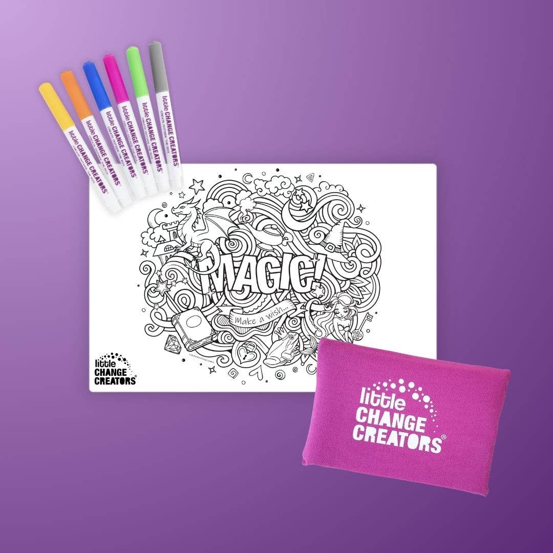 Pocket Colouring Set Magic