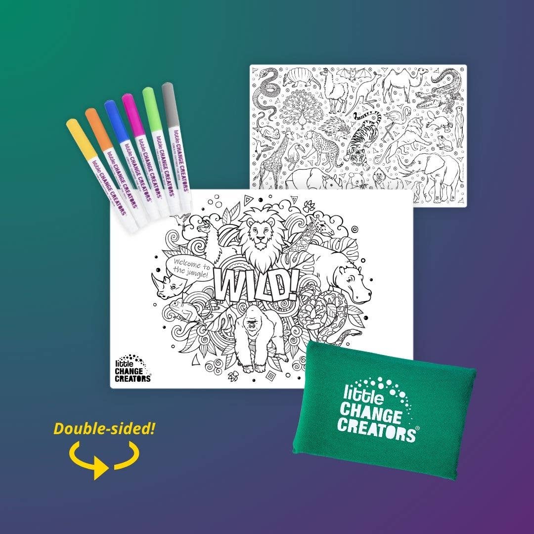 Pocket Colouring Set Wild