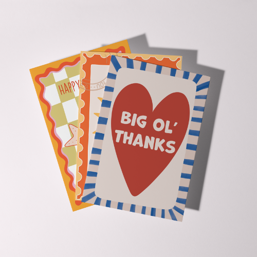 Greeting Card Big Ol' Thanks