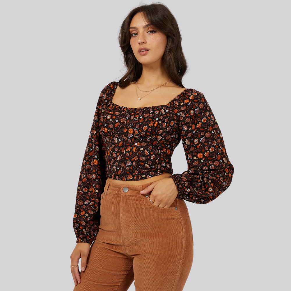 Luna Floral Top