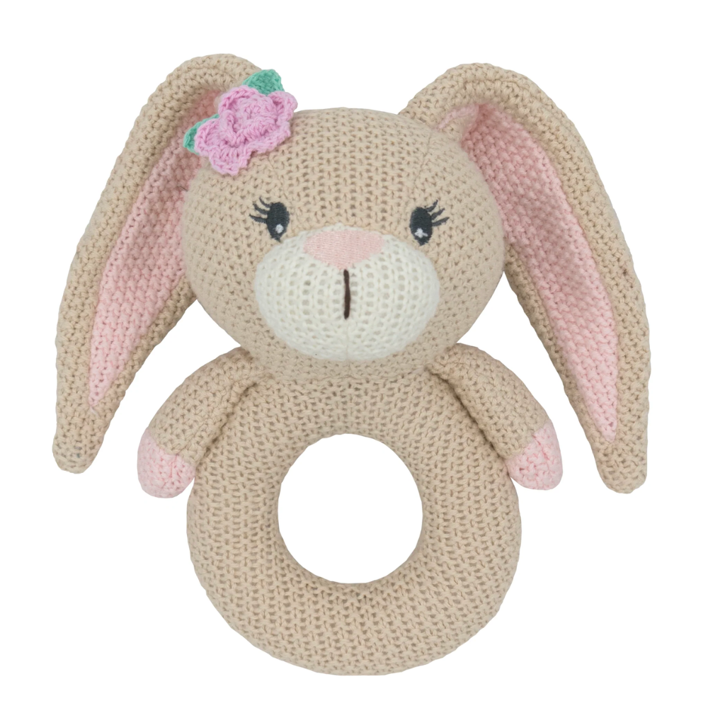 Knitted Ring Rattle