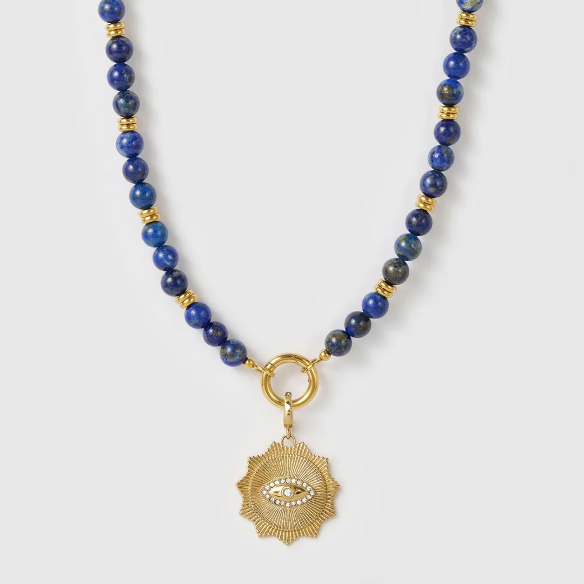 Azure Charm Necklace