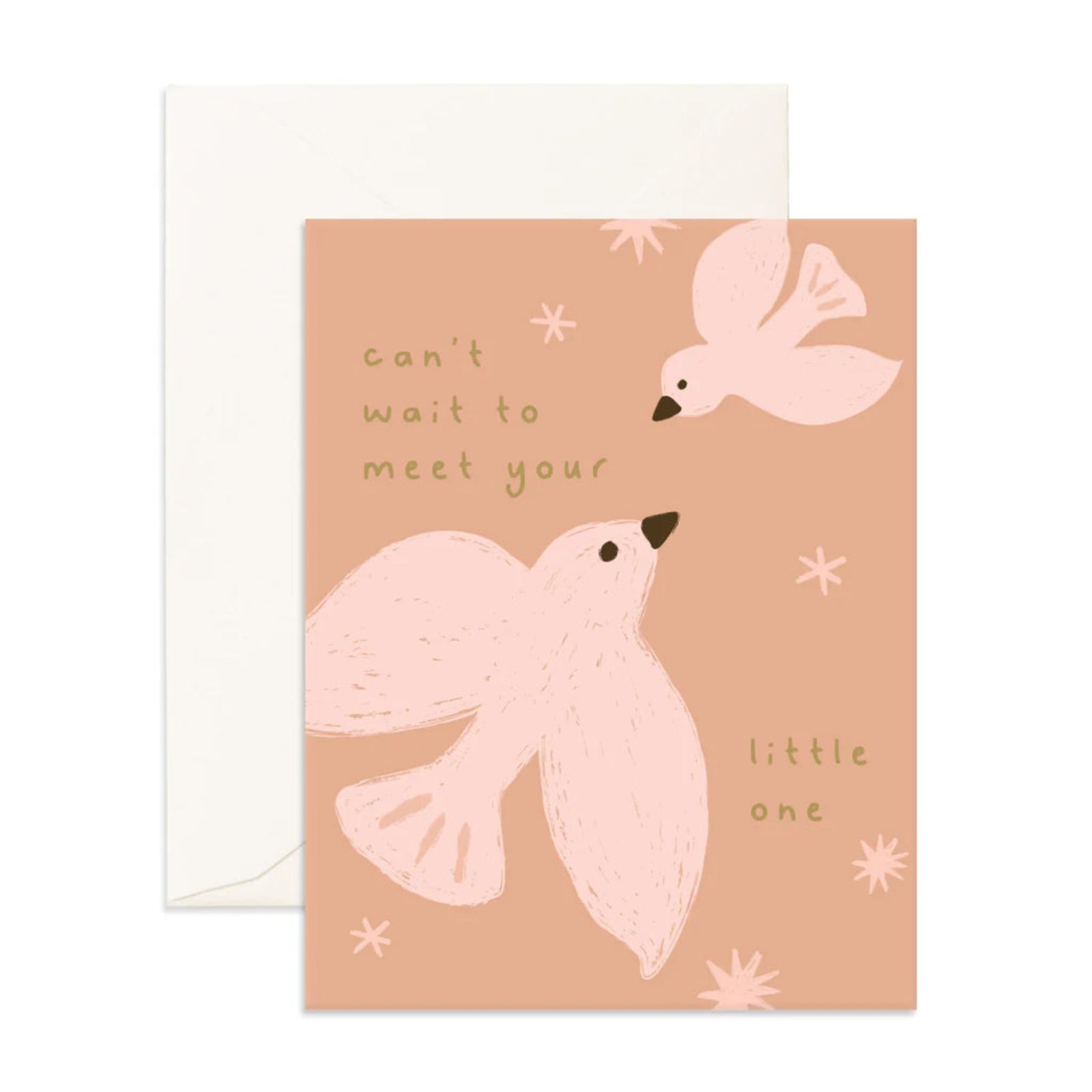 Greeting Card Baby Bird