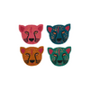 Cheetah Beaded Coaster Set