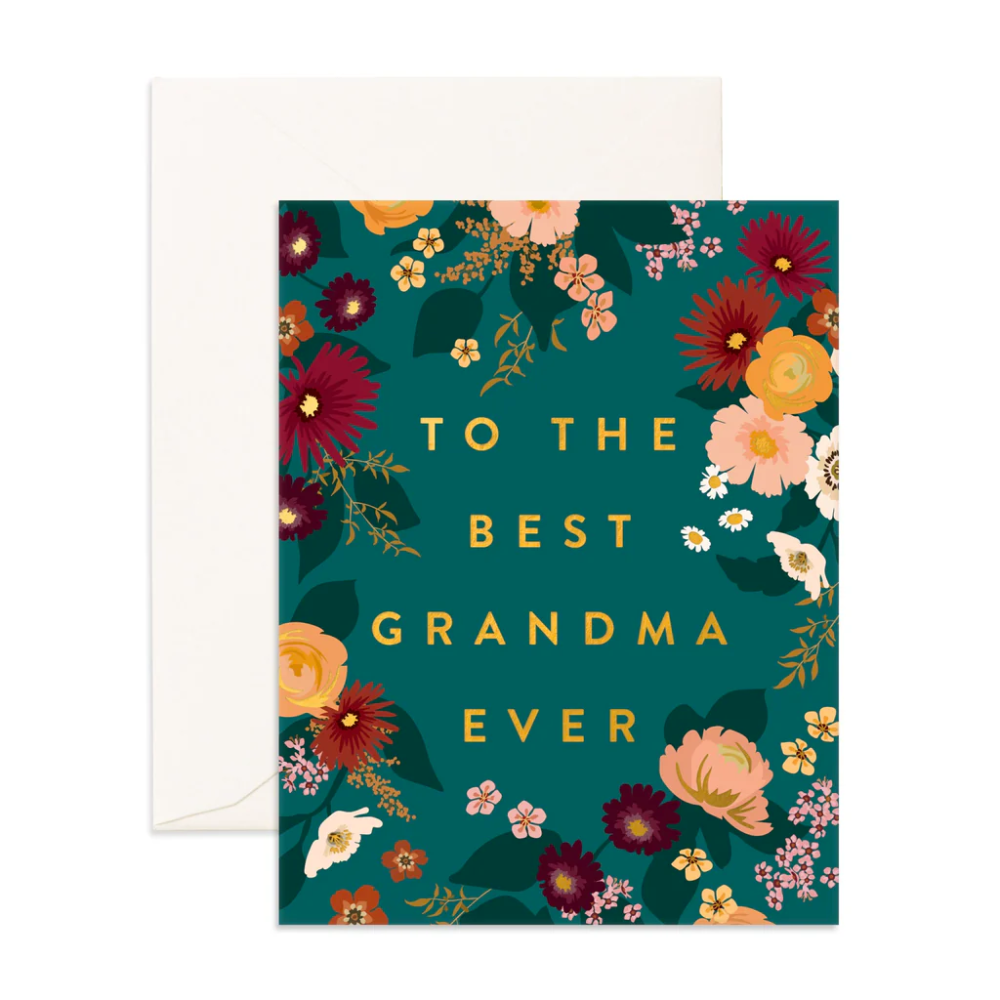 Greeting Card Best Grandma Ever